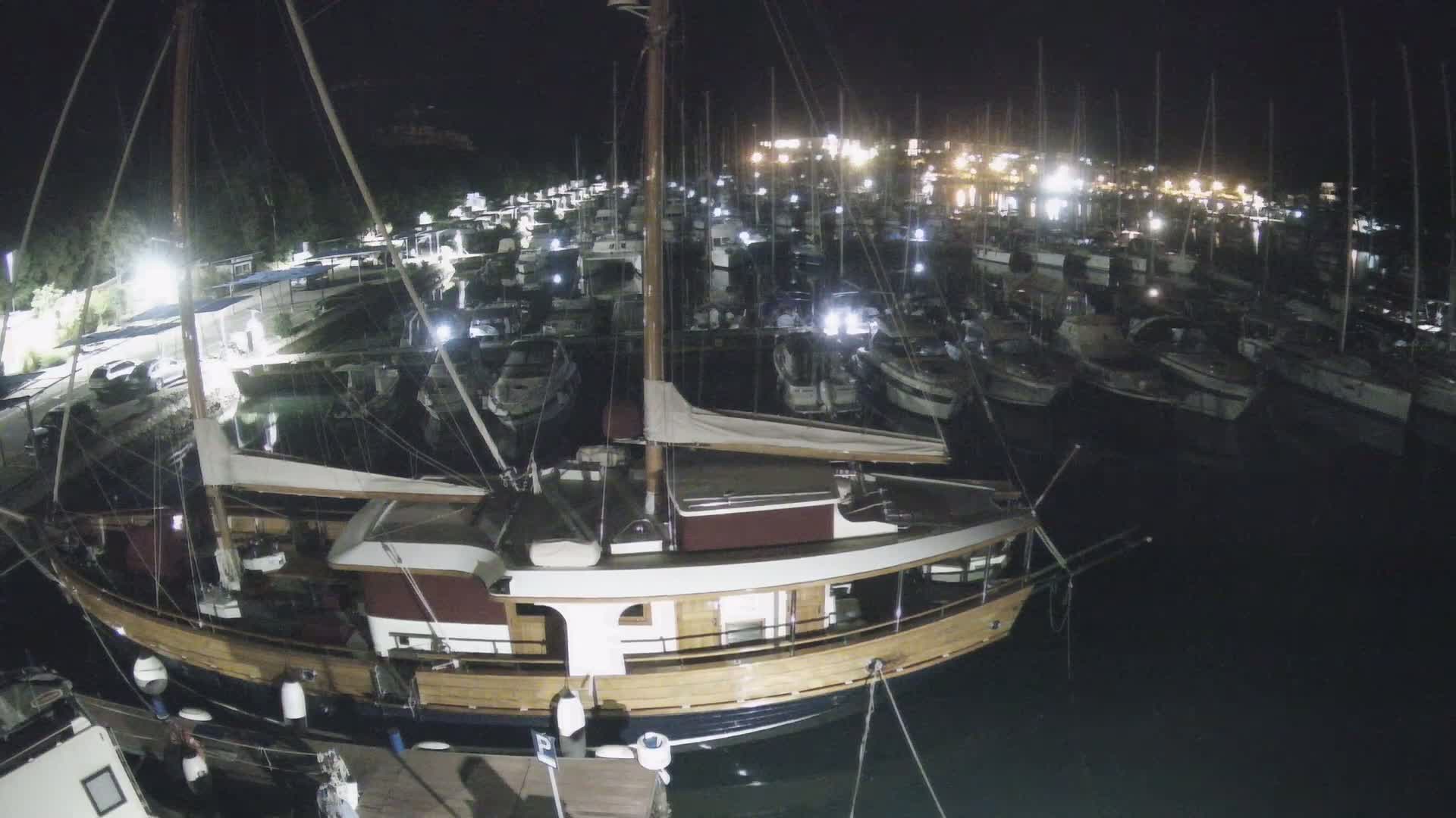 Pula, Marina Veruda South View Live Cam - Pjescana Uvala, Pula, Istria, Croatia