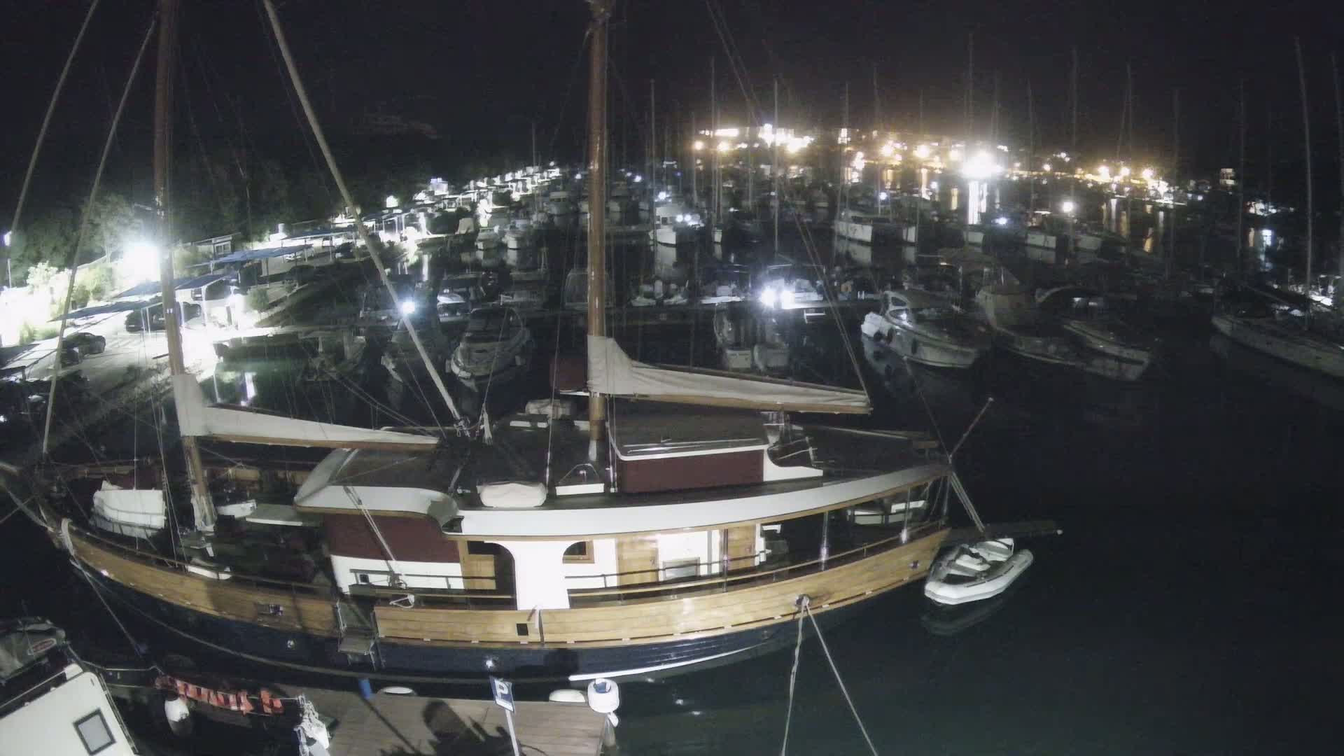 Pula, Marina Veruda South View Live Cam - Pjescana Uvala, Pula, Istria, Croatia
