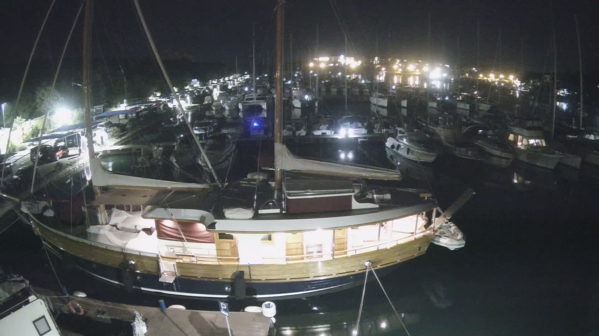 Pula, Marina Veruda South View Live Cam - Pjescana Uvala, Pula, Istria, Croatia
