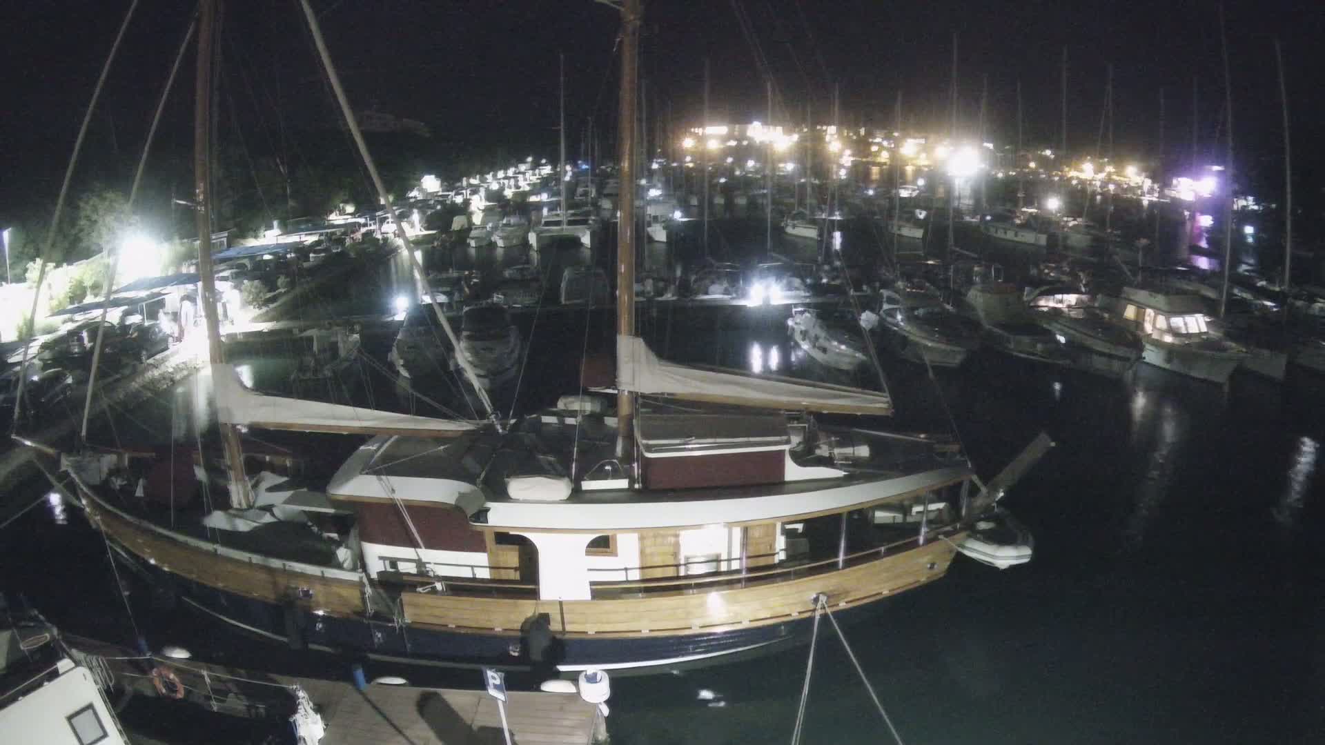 Pula, Marina Veruda South View Live Cam - Pjescana Uvala, Pula, Istria, Croatia