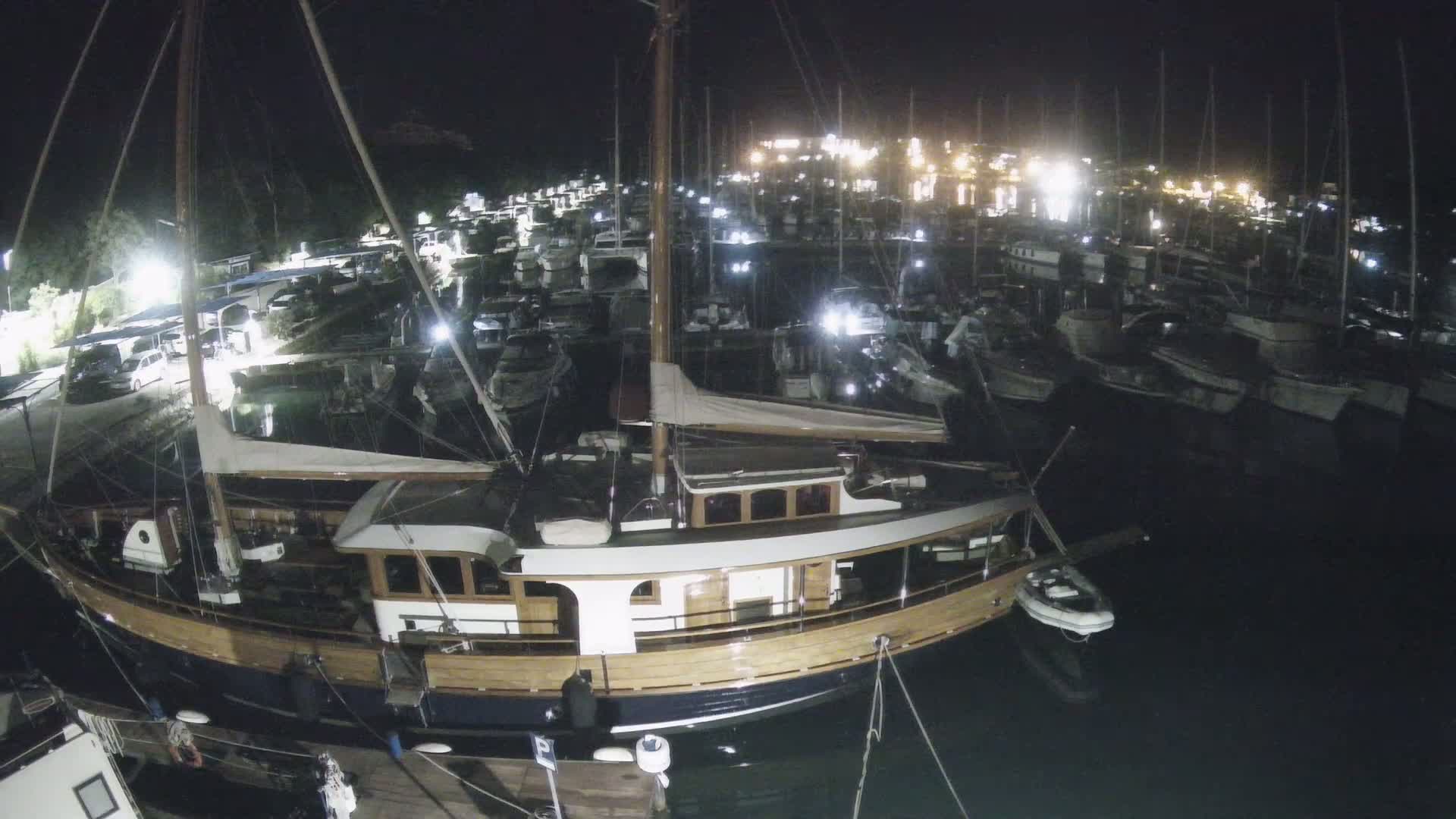 Pula, Marina Veruda South View Live Cam - Pjescana Uvala, Pula, Istria, Croatia