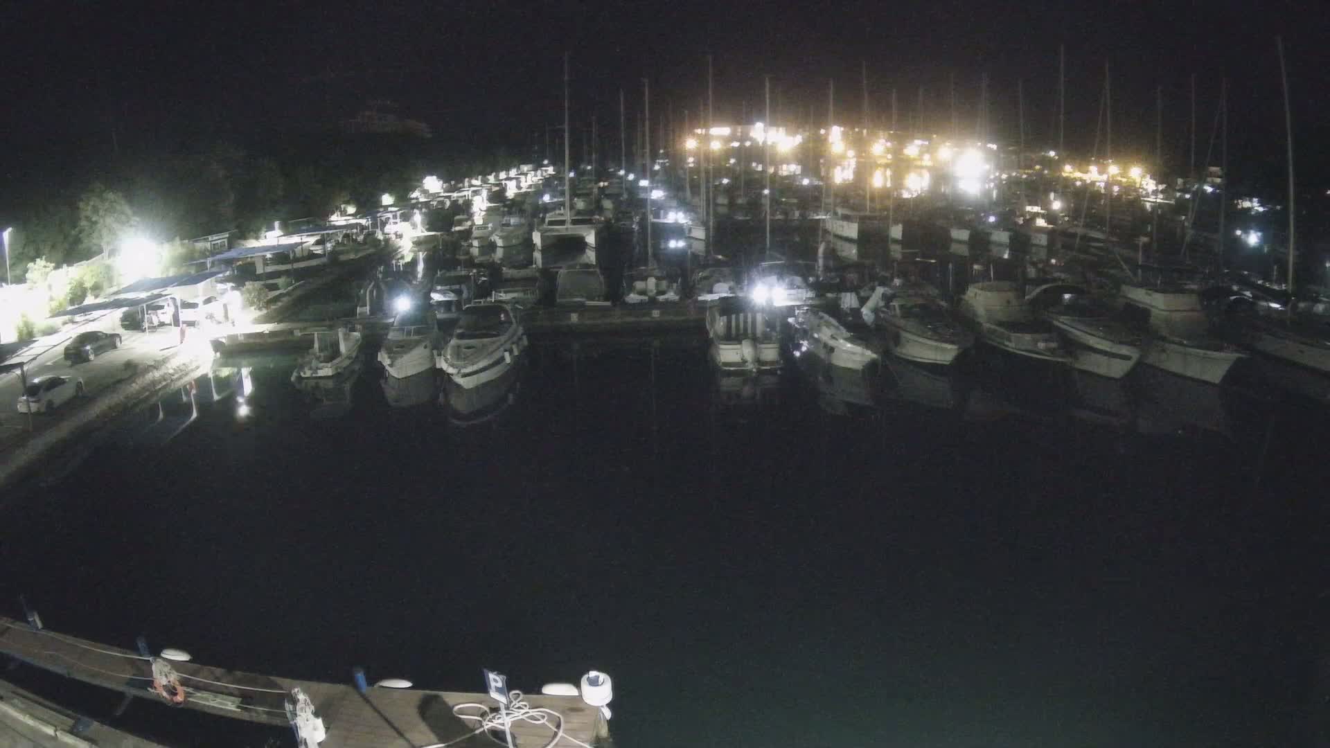 Pula, Marina Veruda South View Live Cam - Pjescana Uvala, Pula, Istria, Croatia