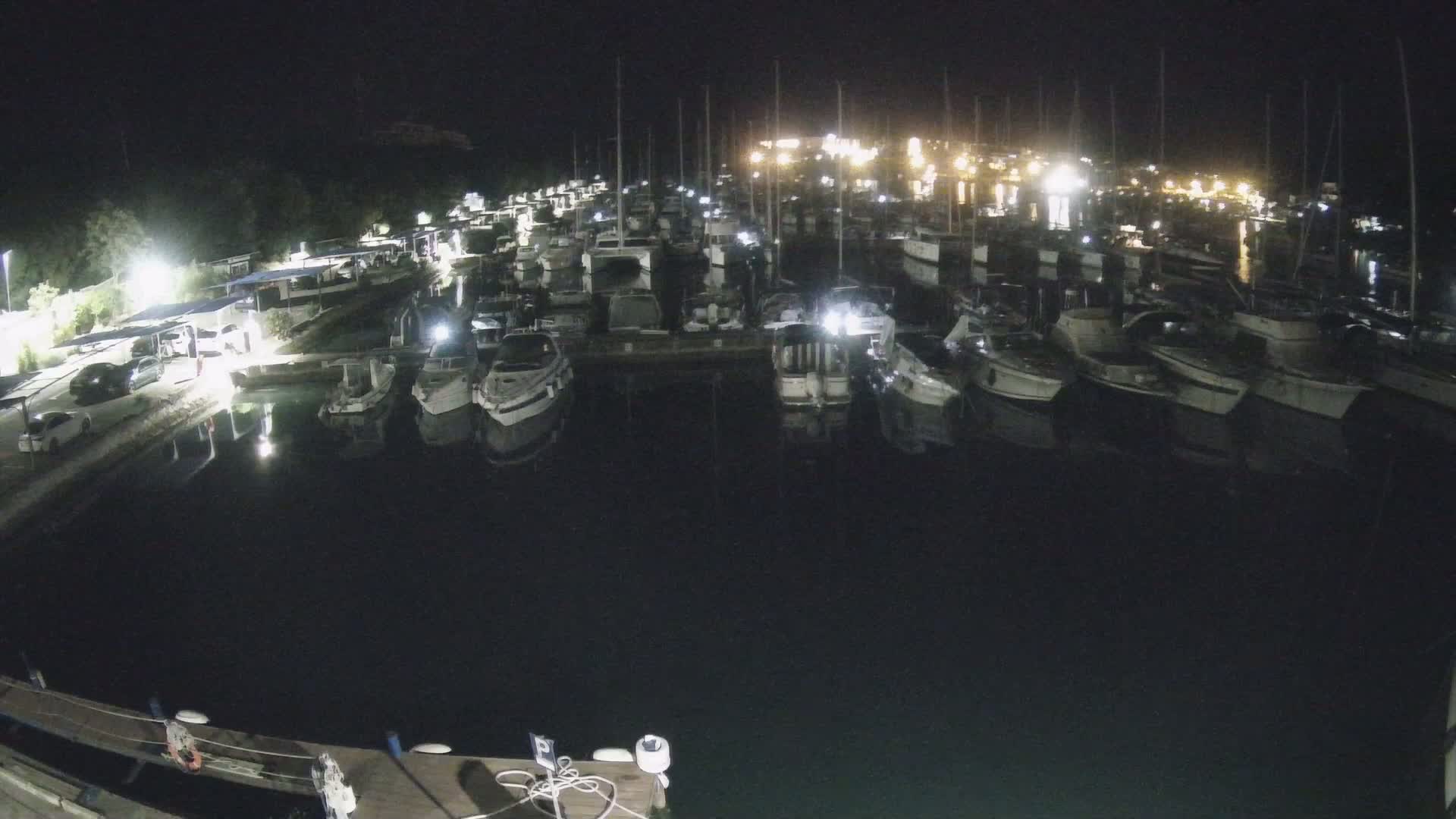 Pula, Marina Veruda South View Live Cam - Pjescana Uvala, Pula, Istria, Croatia