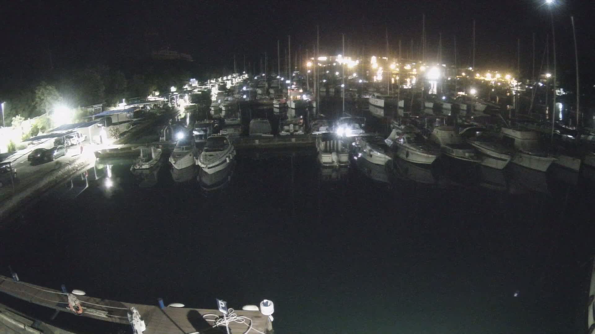 Pula, Marina Veruda South View Live Cam - Pjescana Uvala, Pula, Istria, Croatia