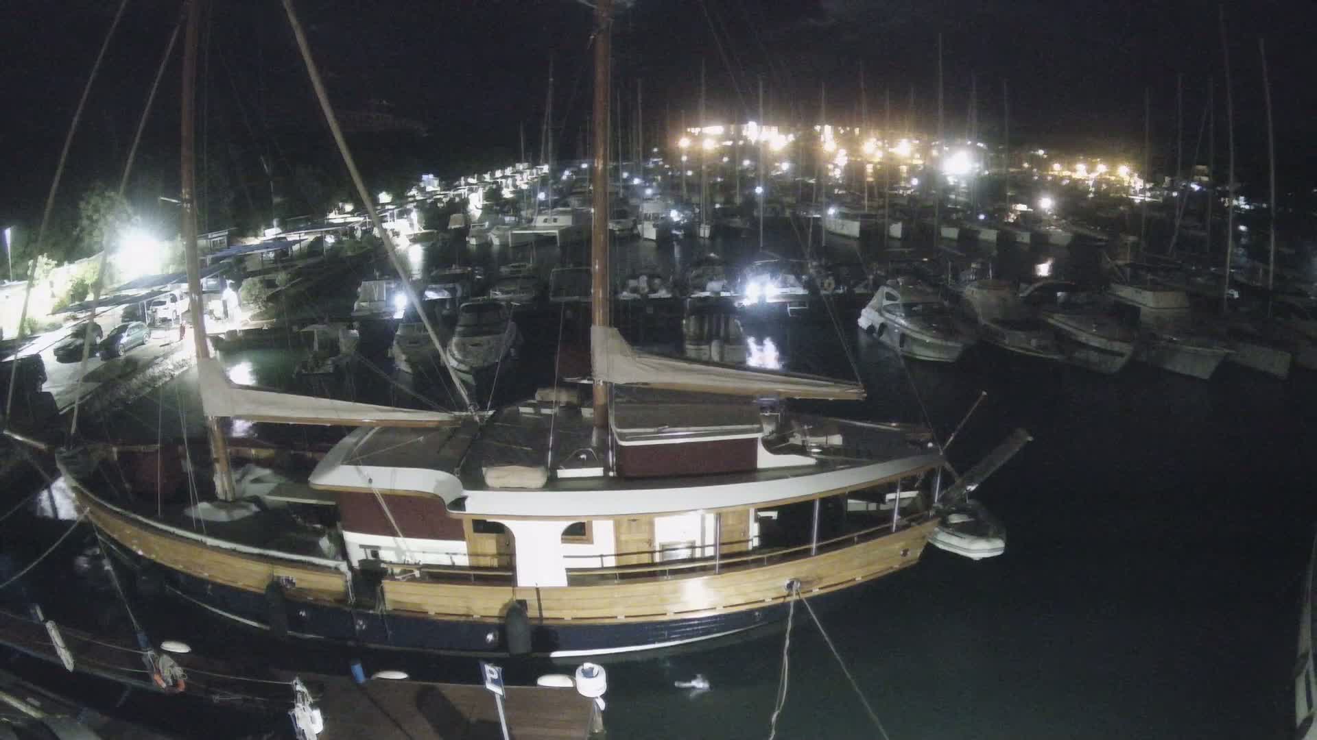 Pula, Marina Veruda South View Live Cam - Pjescana Uvala, Pula, Istria, Croatia