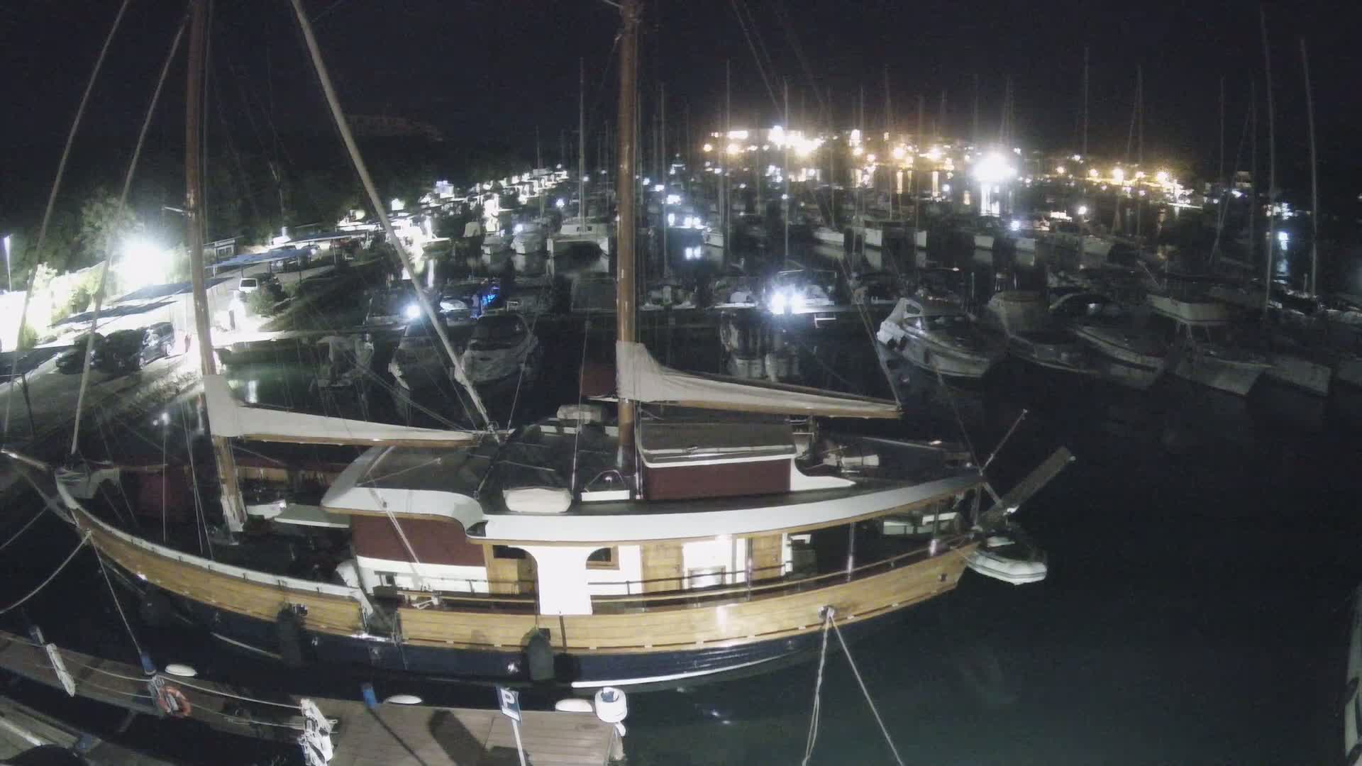 Pula, Marina Veruda South View Live Cam - Pjescana Uvala, Pula, Istria, Croatia