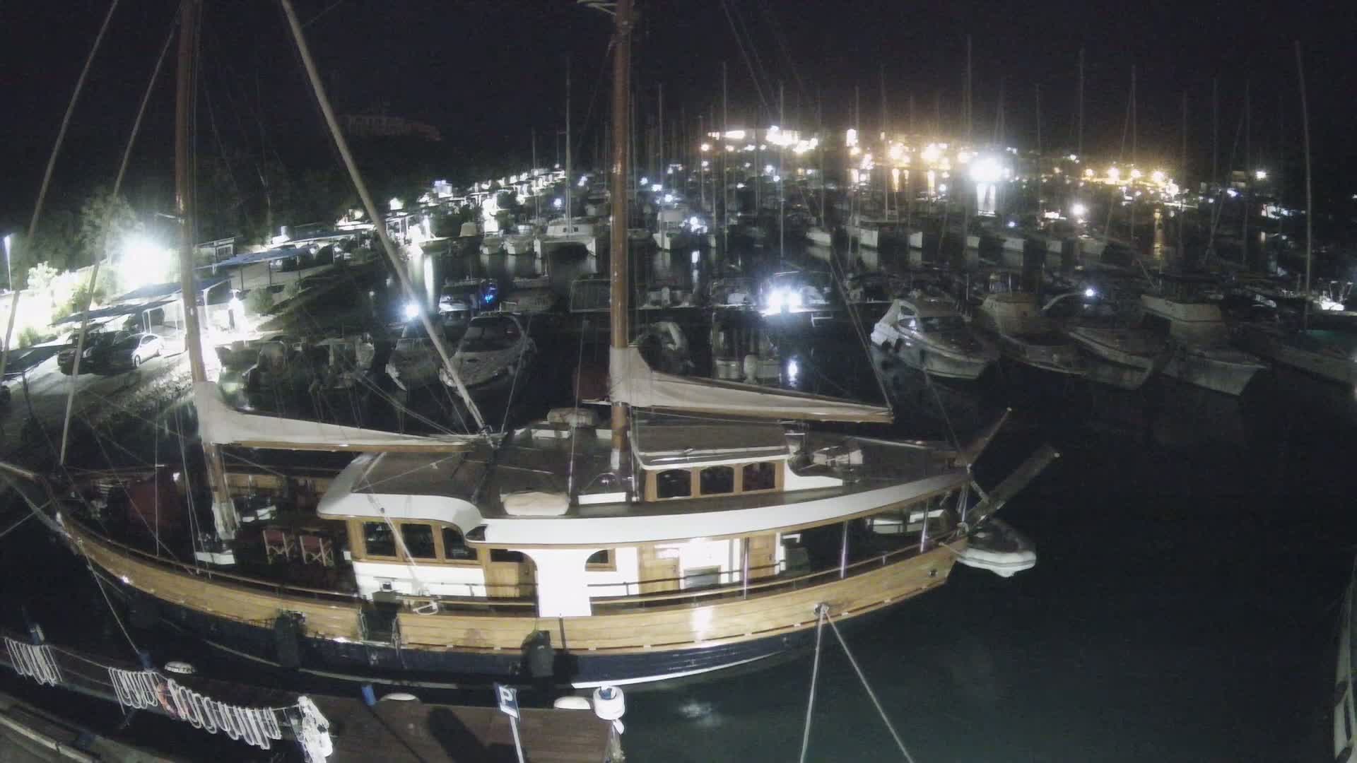 Pula, Marina Veruda South View Live Cam - Pjescana Uvala, Pula, Istria, Croatia