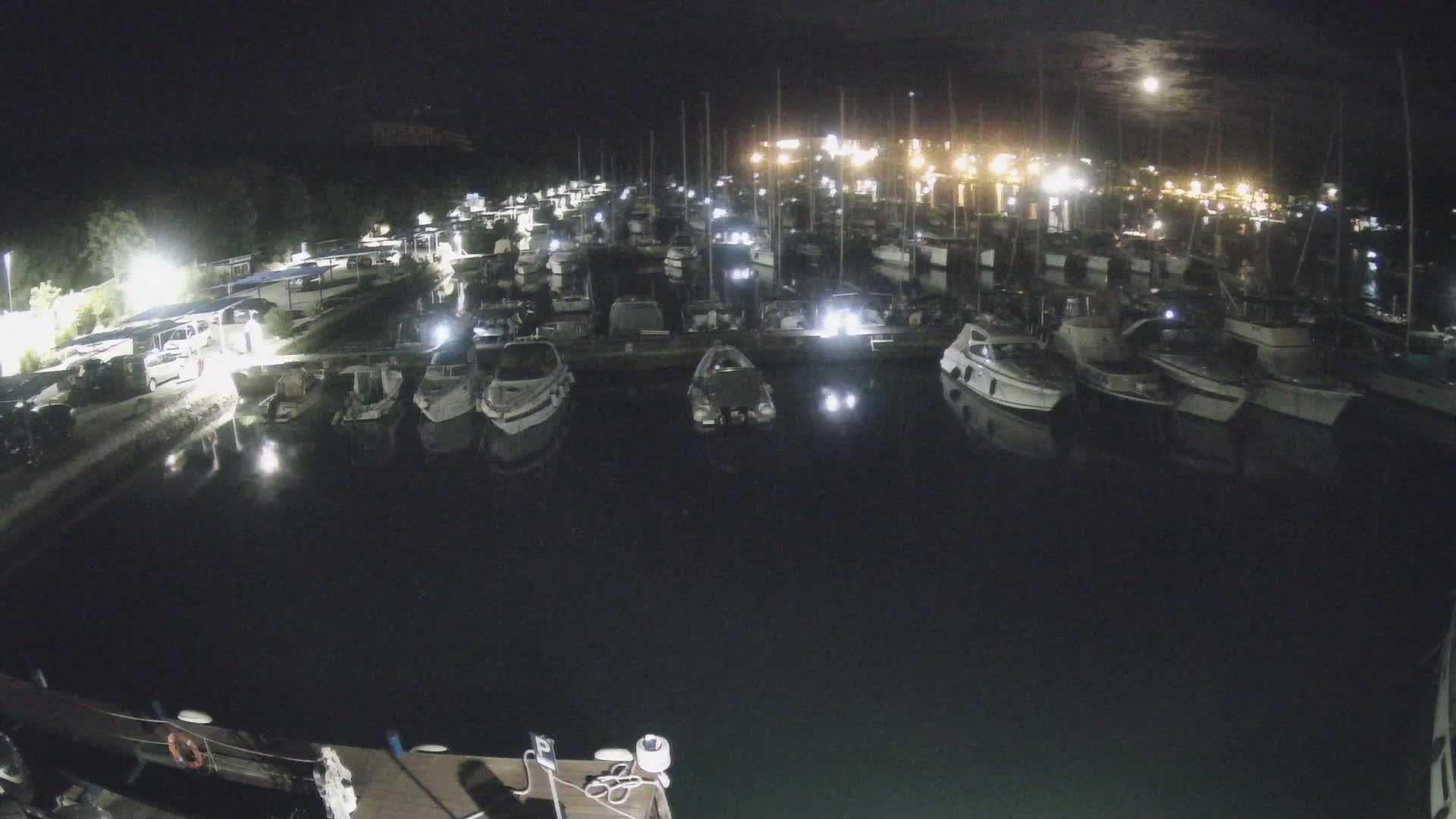 Pula, Marina Veruda South View Live Cam - Pjescana Uvala, Pula, Istria, Croatia