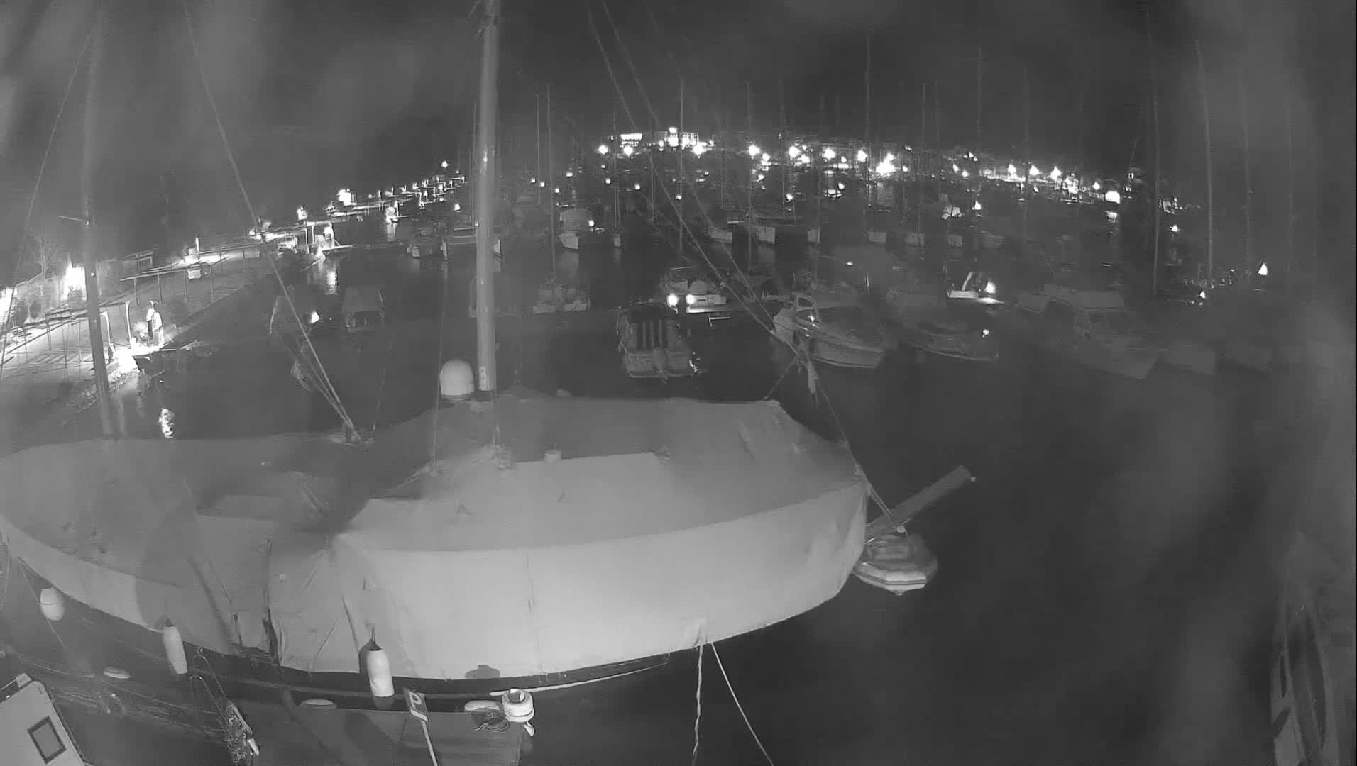 Pula, Marina Veruda South View Live Cam - Pjescana Uvala, Pula, Istria, Croatia