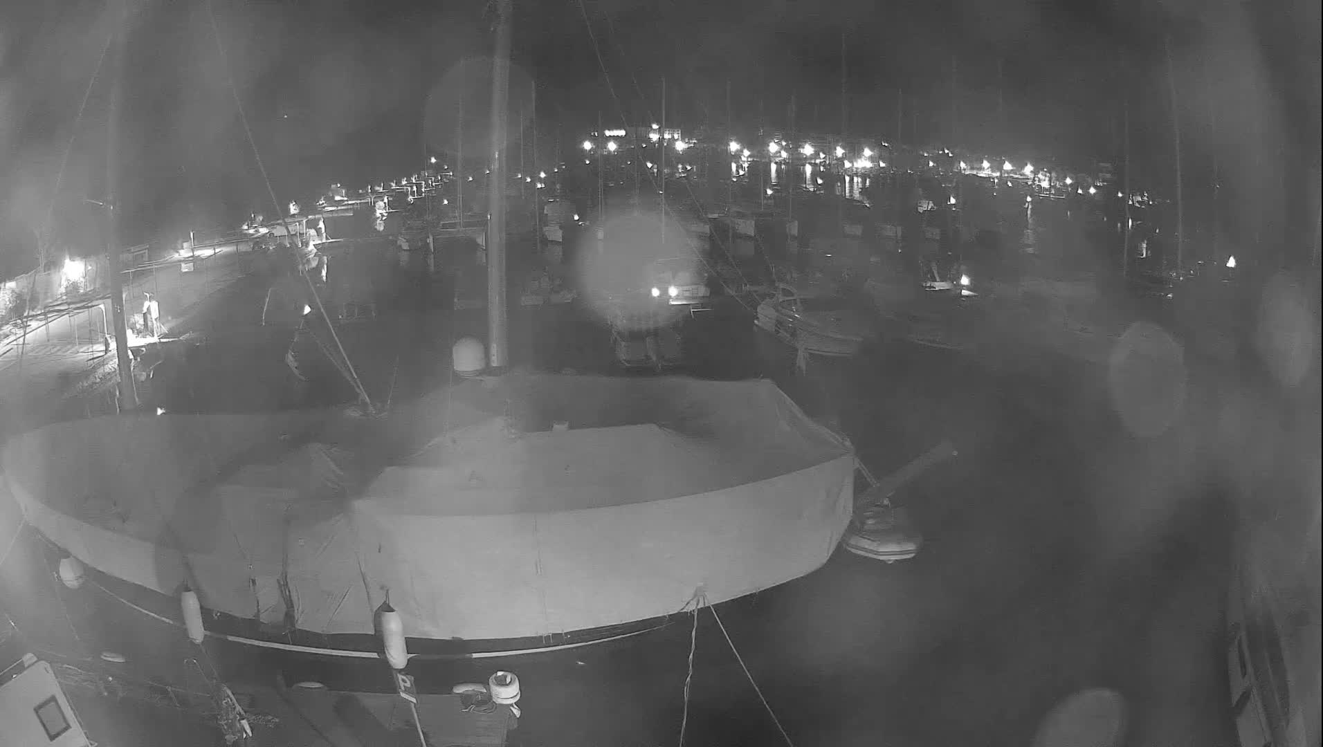 Pula, Marina Veruda South View Live Cam - Pjescana Uvala, Pula, Istria, Croatia