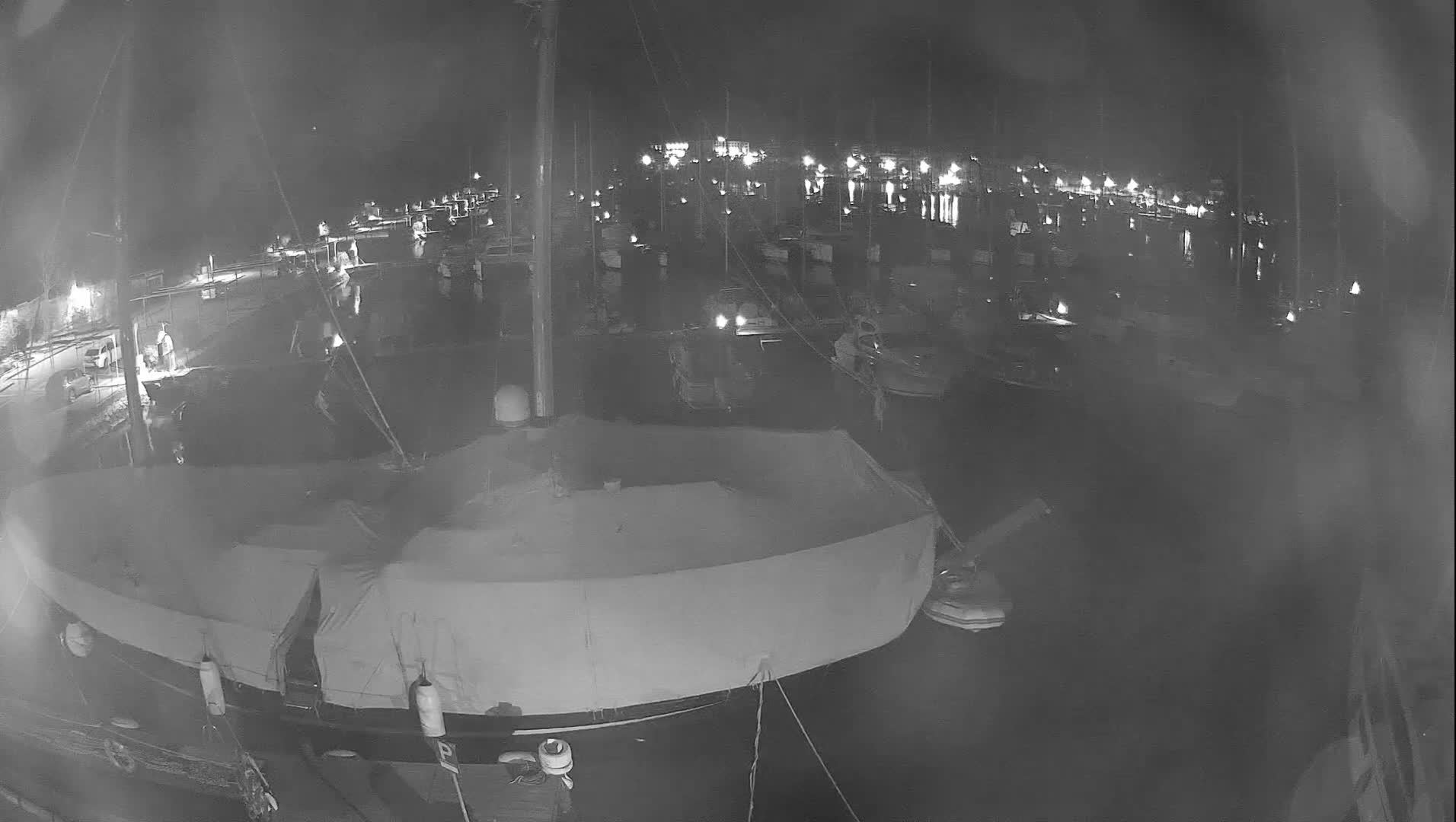 Pula, Marina Veruda South View Live Cam - Pjescana Uvala, Pula, Istria, Croatia