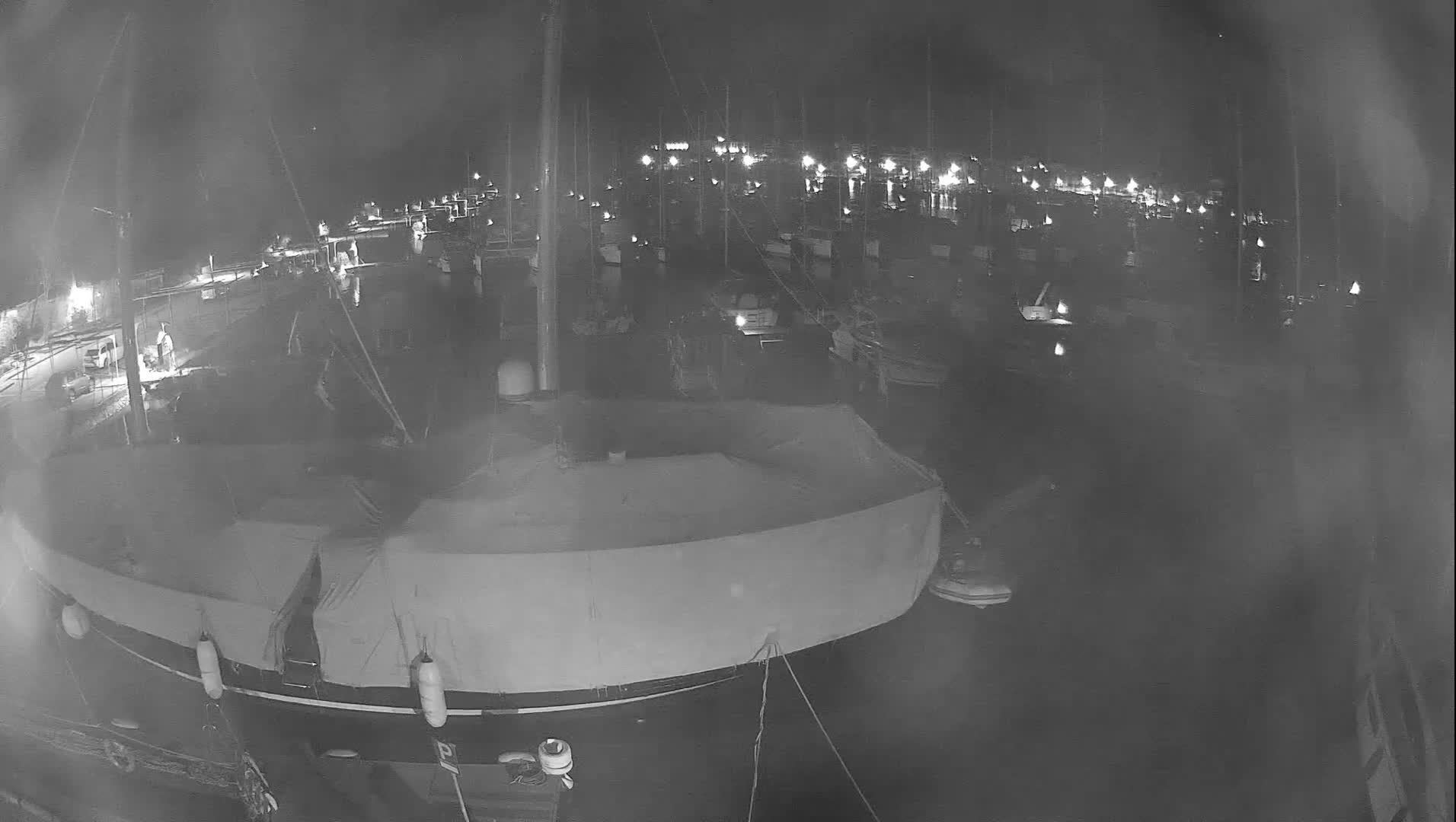 Pula, Marina Veruda South View Live Cam - Pjescana Uvala, Pula, Istria, Croatia
