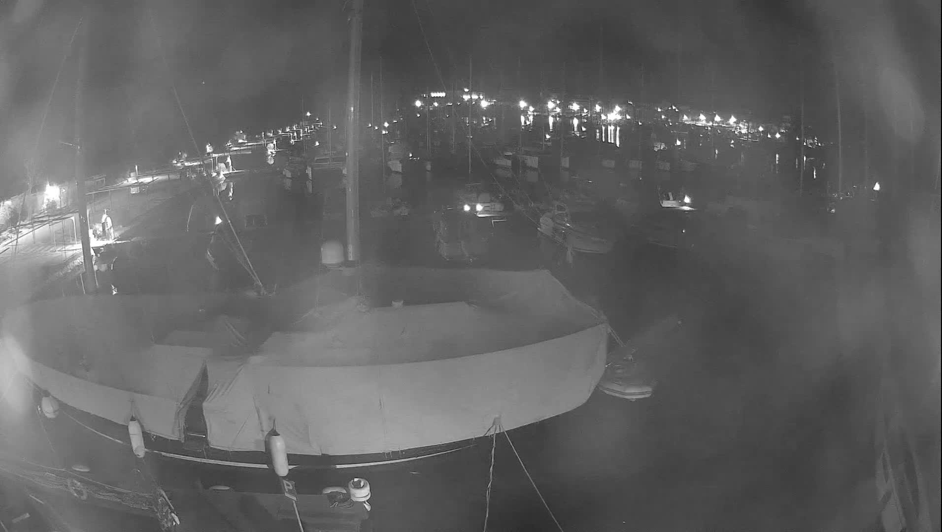 Pula, Marina Veruda South View Live Cam - Pjescana Uvala, Pula, Istria, Croatia
