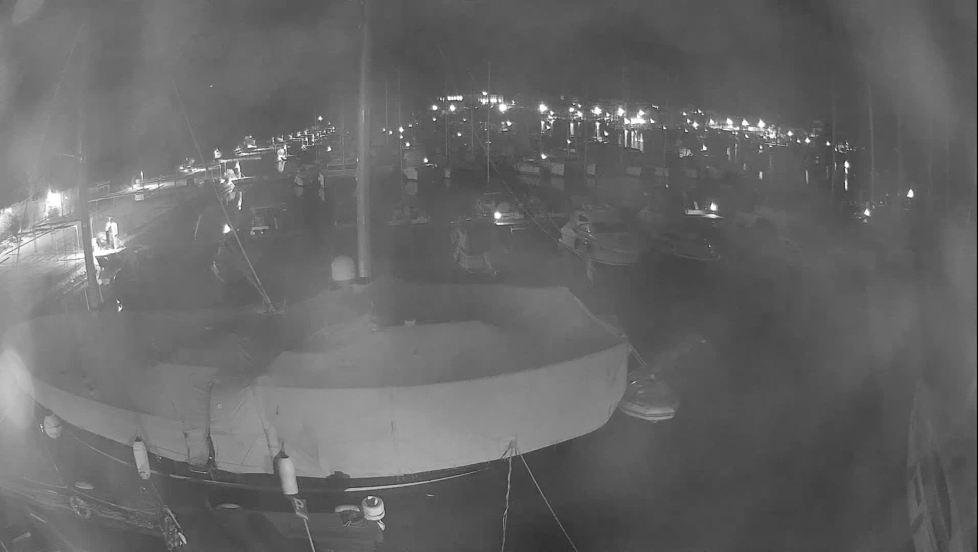 Pula, Marina Veruda South View Live Cam - Pjescana Uvala, Pula, Istria, Croatia