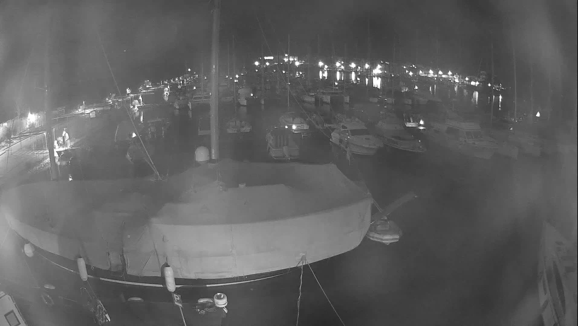 Pula, Marina Veruda South View Live Cam - Pjescana Uvala, Pula, Istria, Croatia