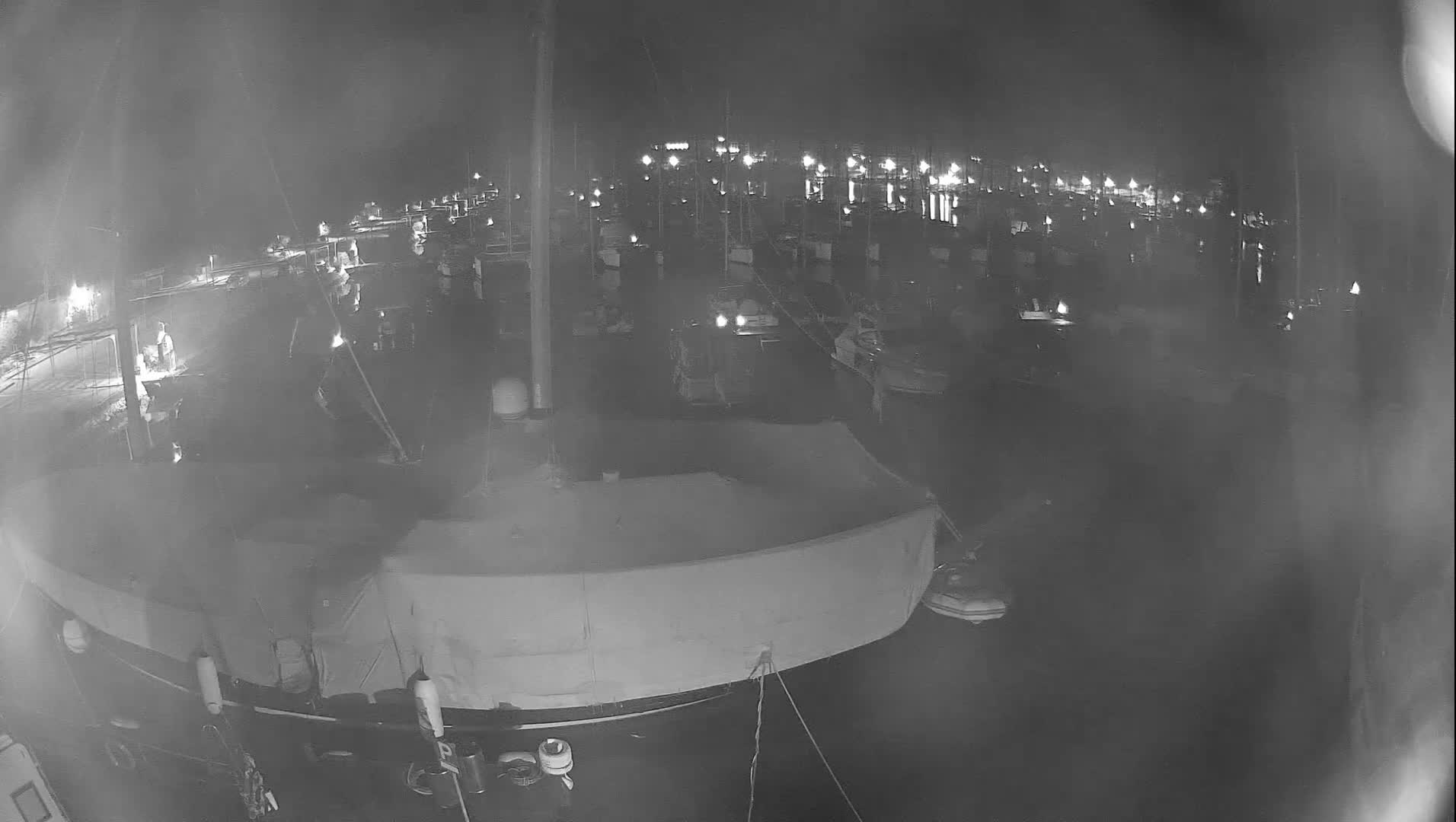 Pula, Marina Veruda South View Live Cam - Pjescana Uvala, Pula, Istria, Croatia