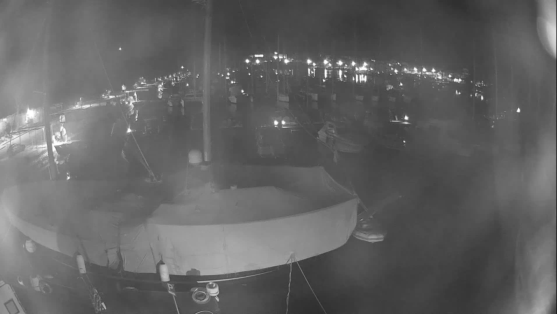Pula, Marina Veruda South View Live Cam - Pjescana Uvala, Pula, Istria, Croatia