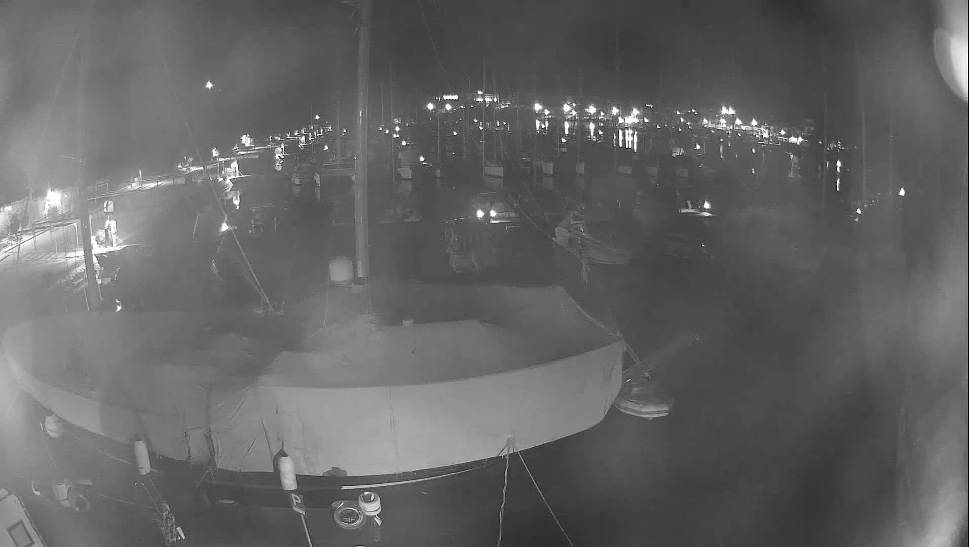 Pula, Marina Veruda South View Live Cam - Pjescana Uvala, Pula, Istria, Croatia