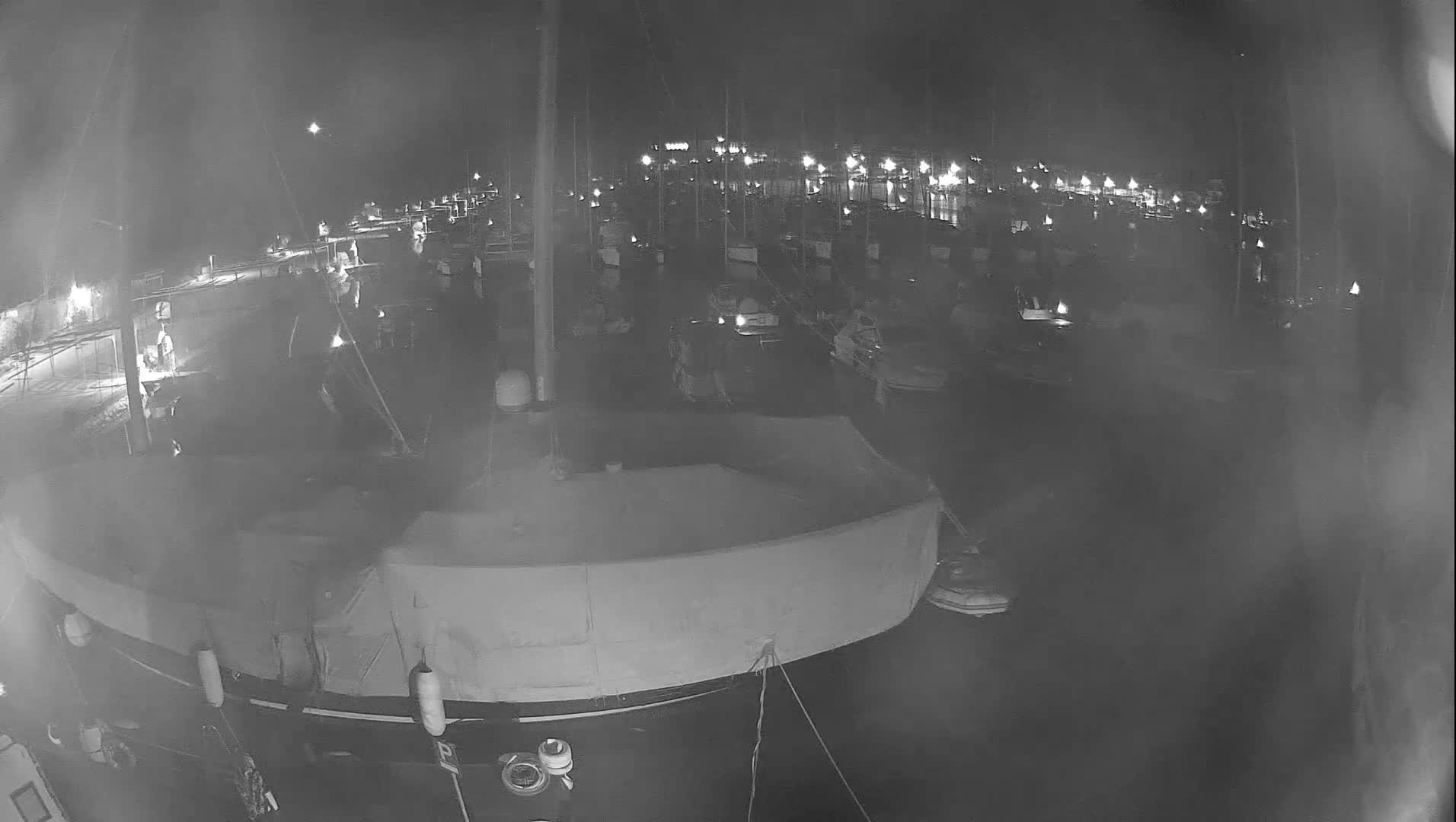 Pula, Marina Veruda South View Live Cam - Pjescana Uvala, Pula, Istria, Croatia