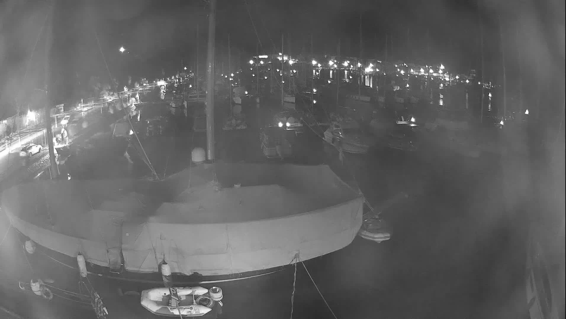 Pula, Marina Veruda South View Live Cam - Pjescana Uvala, Pula, Istria, Croatia