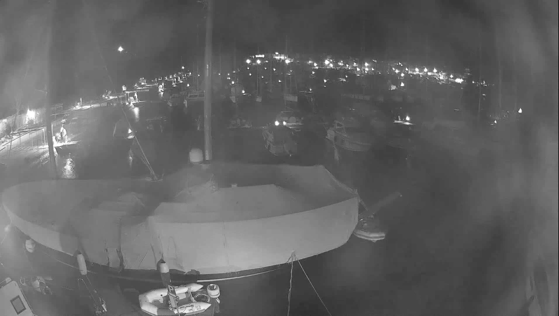 Pula, Marina Veruda South View Live Cam - Pjescana Uvala, Pula, Istria, Croatia