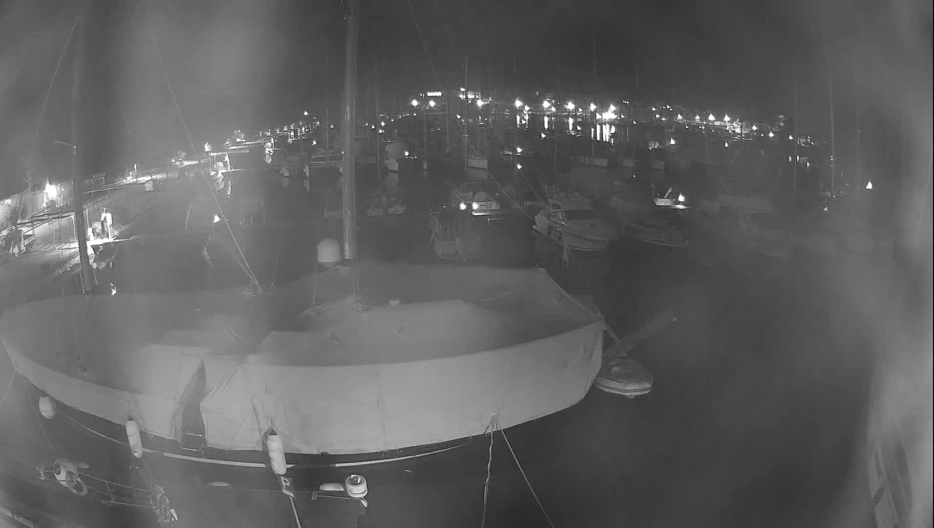 Pula, Marina Veruda South View Live Cam - Pjescana Uvala, Pula, Istria, Croatia