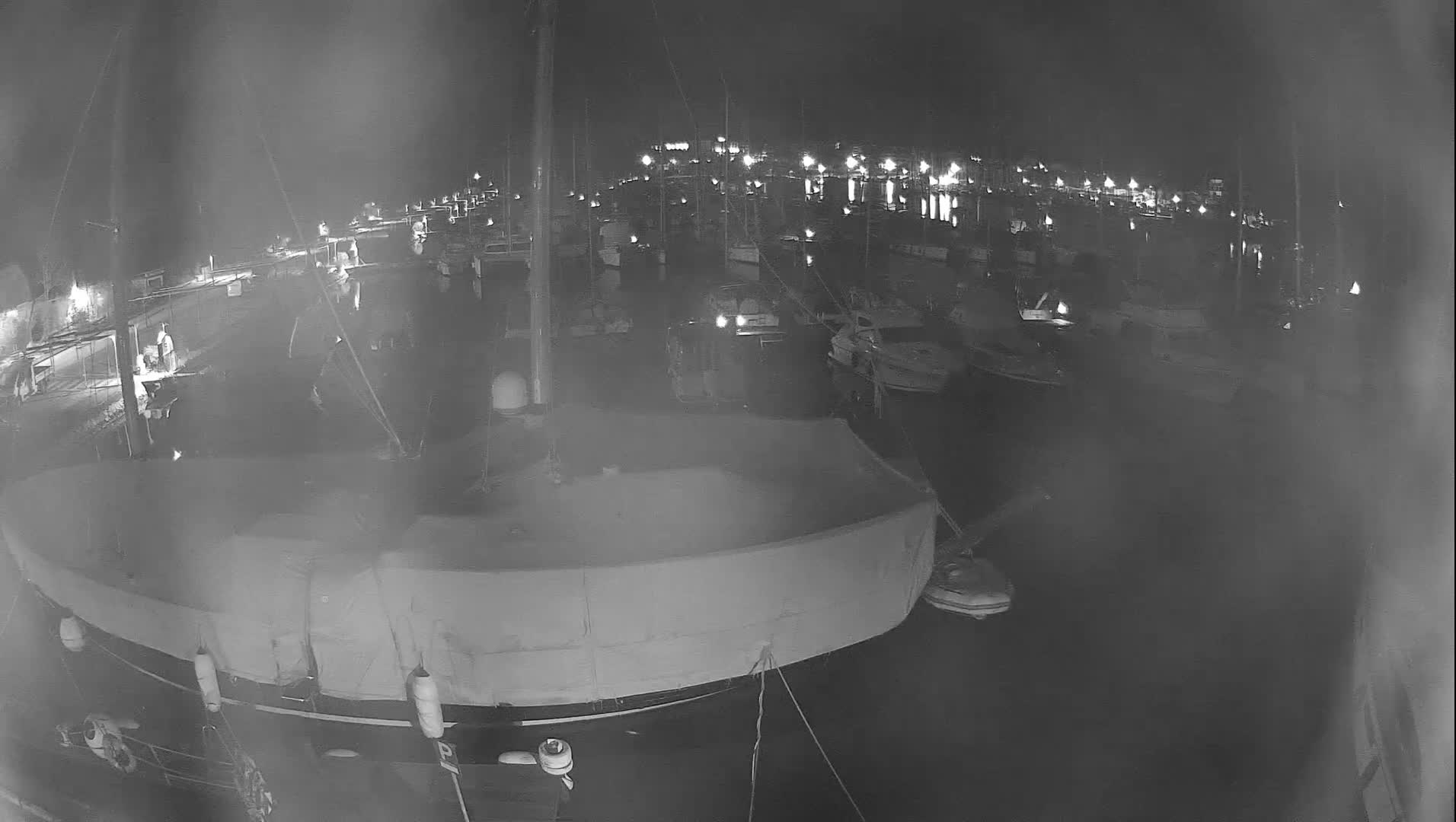 Pula, Marina Veruda South View Live Cam - Pjescana Uvala, Pula, Istria, Croatia