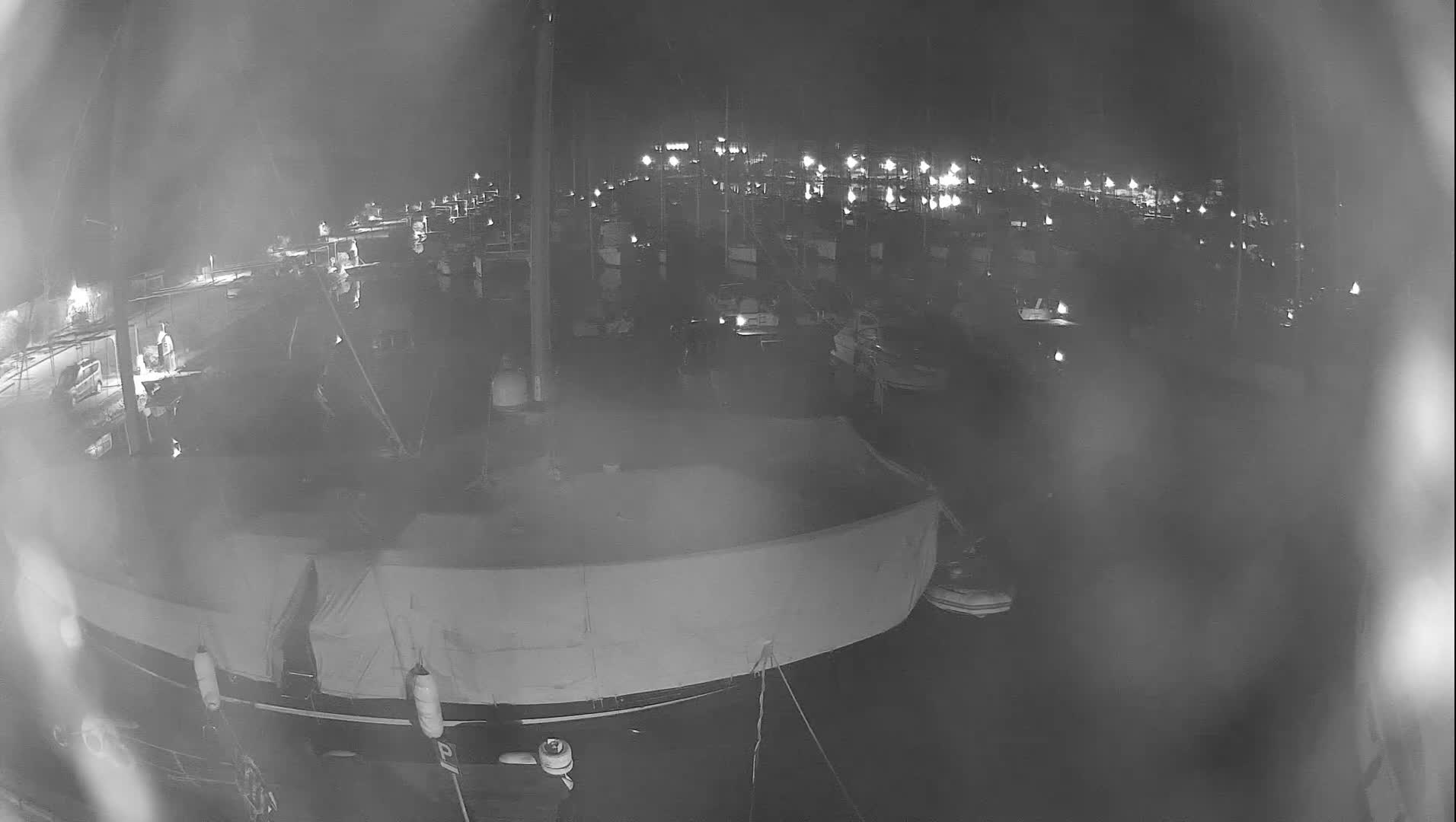 Pula, Marina Veruda South View Live Cam - Pjescana Uvala, Pula, Istria, Croatia