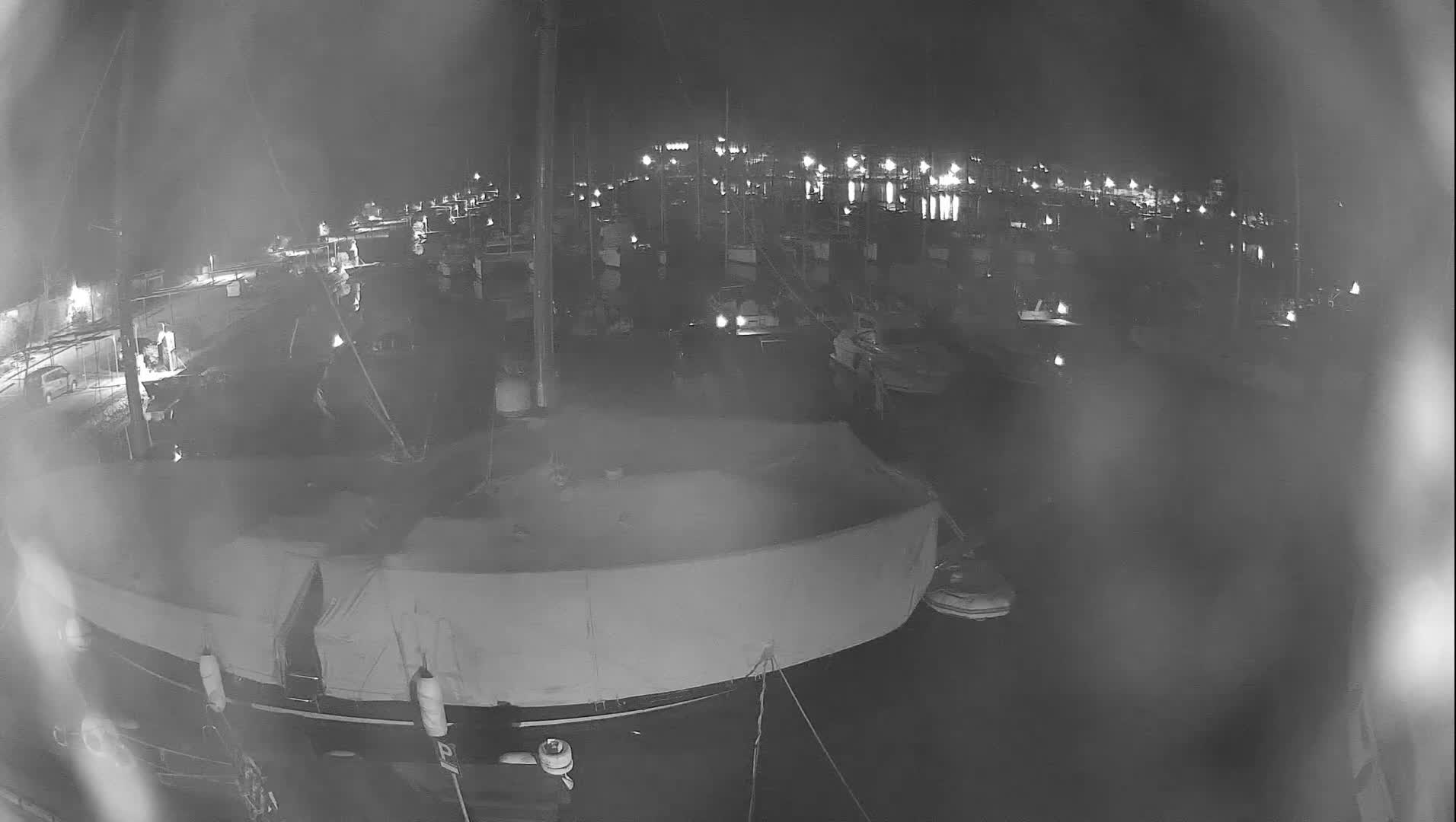 Pula, Marina Veruda South View Live Cam - Pjescana Uvala, Pula, Istria, Croatia
