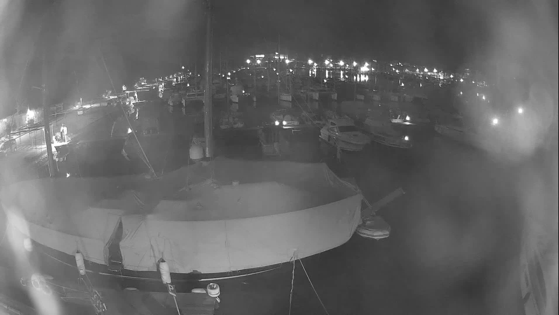 Pula, Marina Veruda South View Live Cam - Pjescana Uvala, Pula, Istria, Croatia