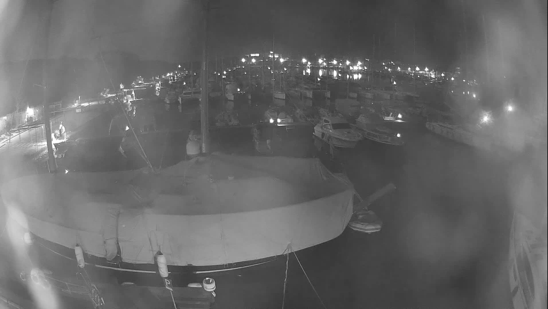 Pula, Marina Veruda South View Live Cam - Pjescana Uvala, Pula, Istria, Croatia