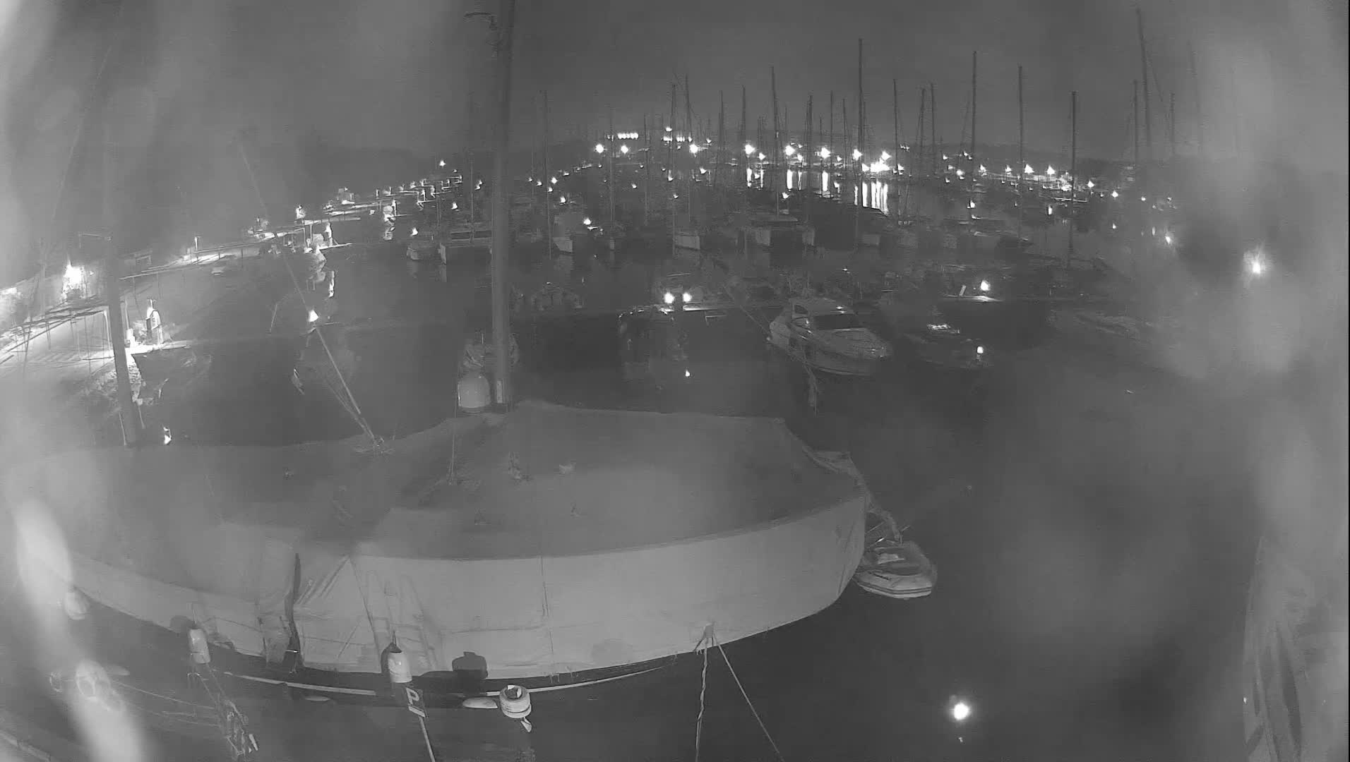Pula, Marina Veruda South View Live Cam - Pjescana Uvala, Pula, Istria, Croatia