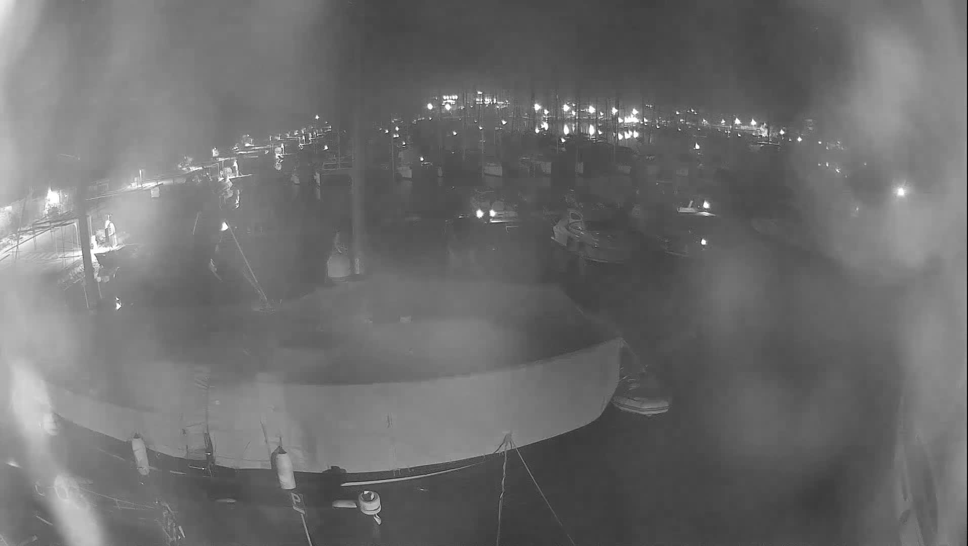 Pula, Marina Veruda South View Live Cam - Pjescana Uvala, Pula, Istria, Croatia