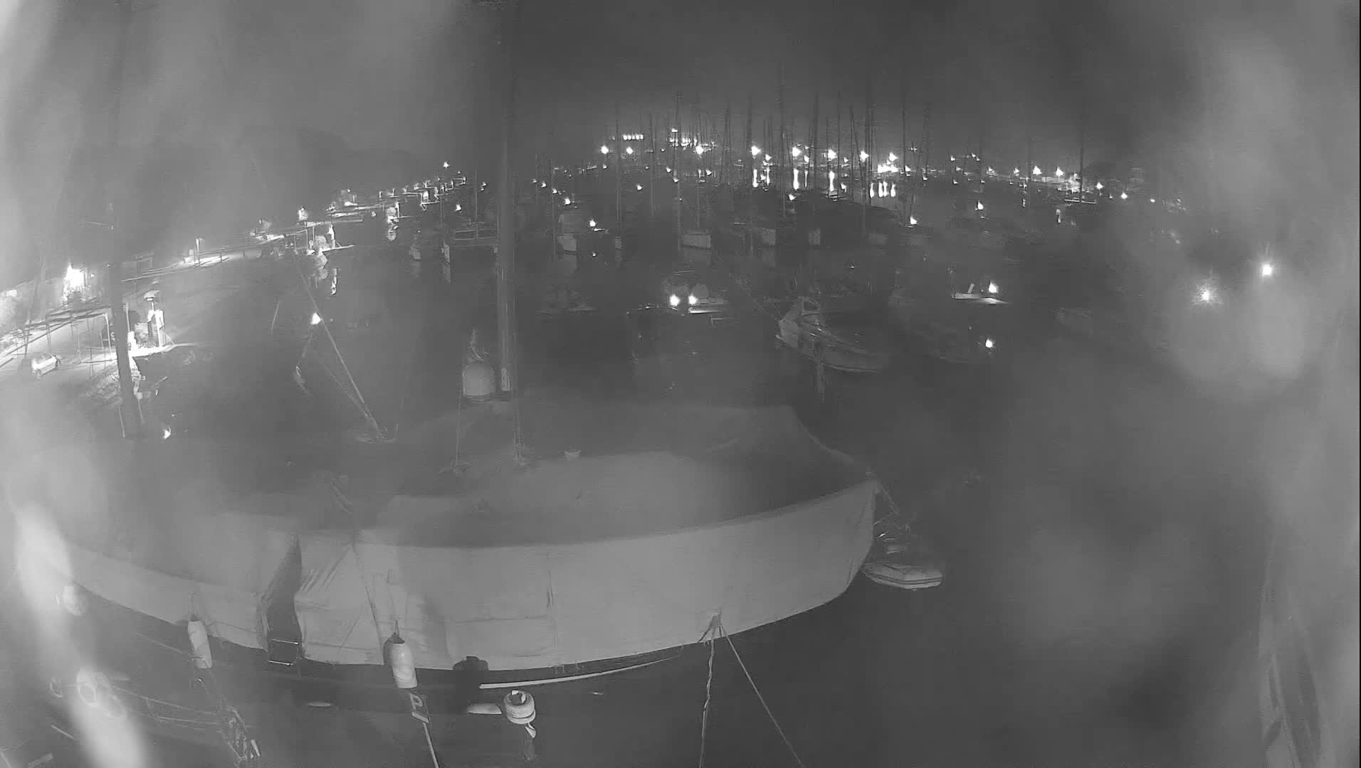 Pula, Marina Veruda South View Live Cam - Pjescana Uvala, Pula, Istria, Croatia