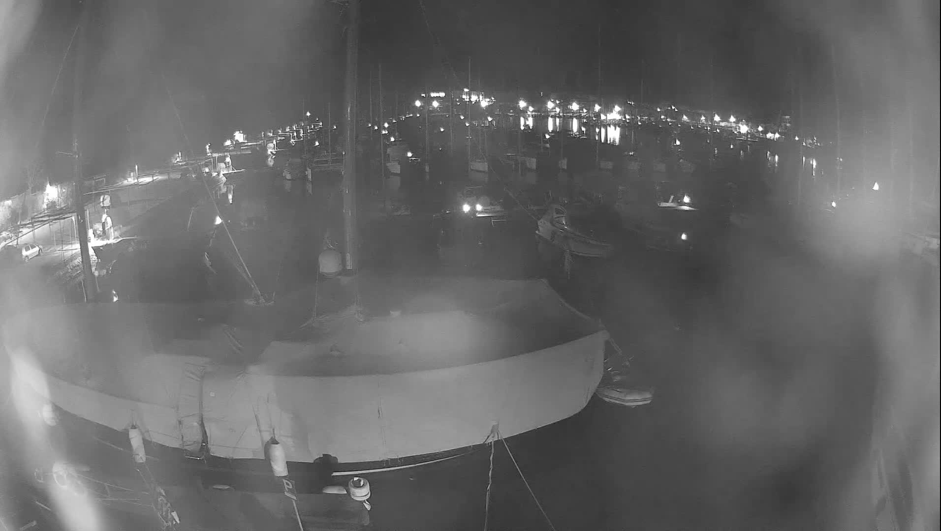 Pula, Marina Veruda South View Live Cam - Pjescana Uvala, Pula, Istria, Croatia