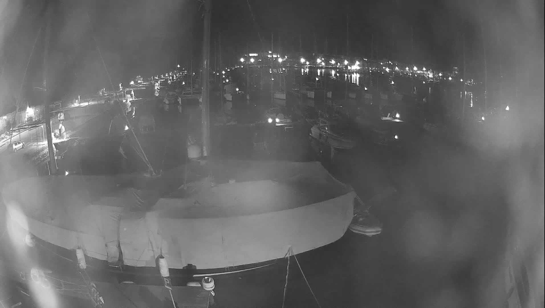 Pula, Marina Veruda South View Live Cam - Pjescana Uvala, Pula, Istria, Croatia
