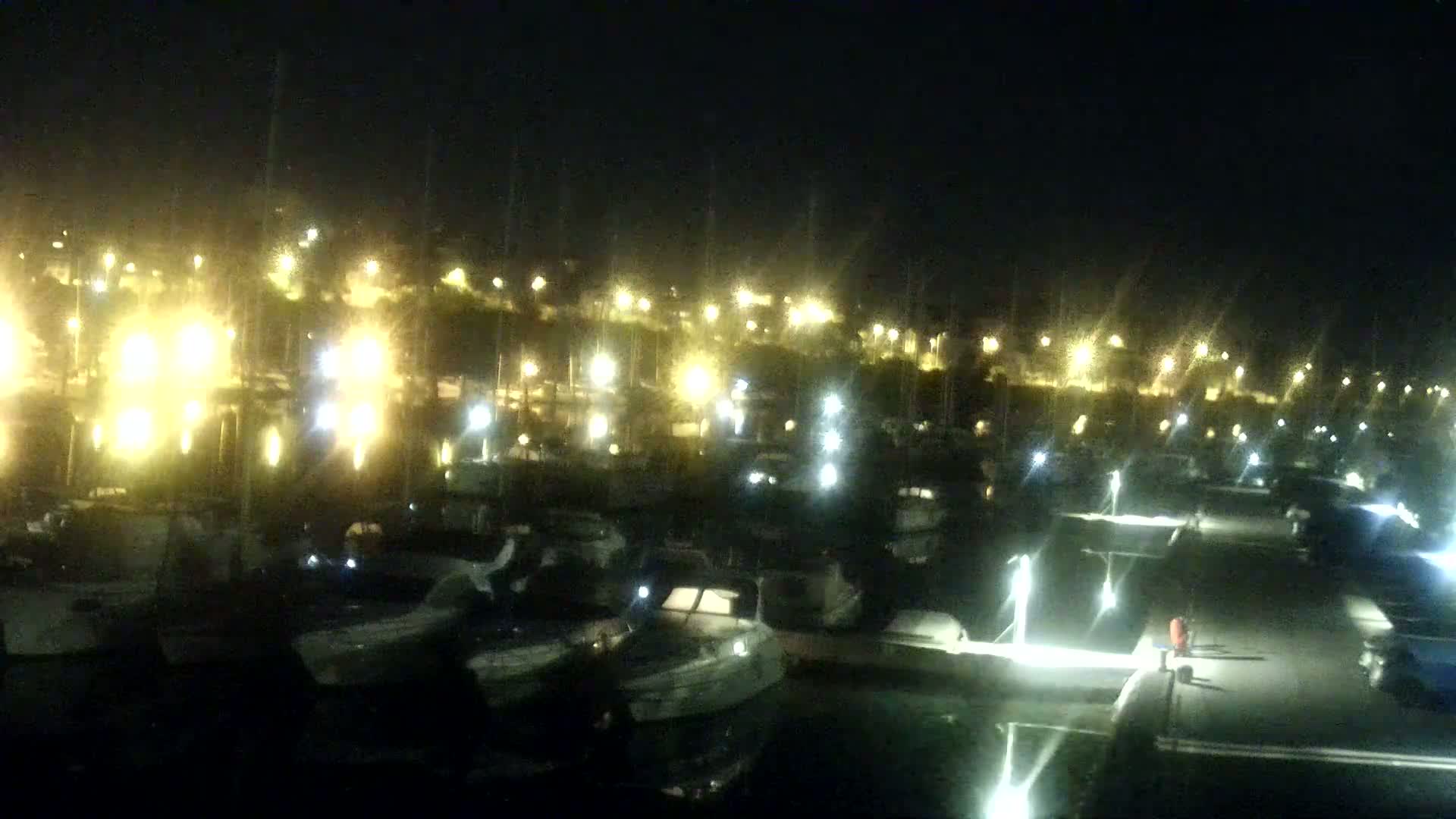 Pula, Marina Veruda North View Live Cam - Pjescana Uvala, Pula, Istria, Croatia