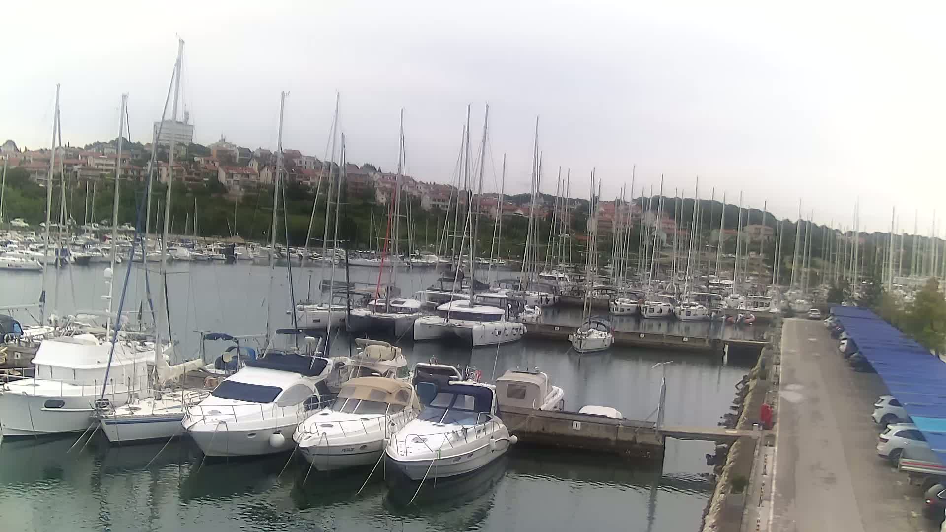 Pula, Marina Veruda North View Live Cam - Pjescana Uvala, Pula, Istria, Croatia