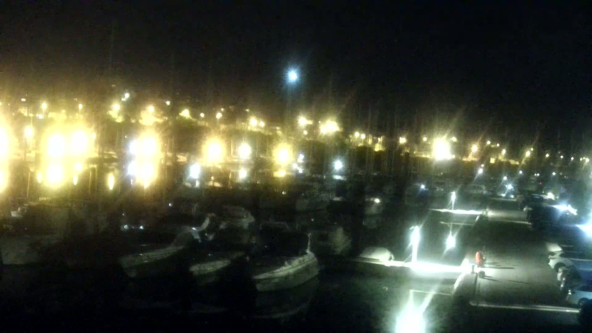 Pula, Marina Veruda North View Live Cam - Pjescana Uvala, Pula, Istria, Croatia