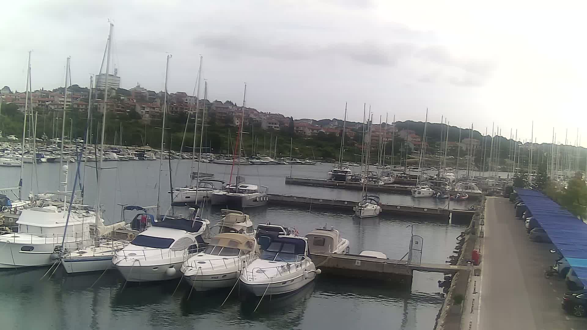 Pula, Marina Veruda North View Live Cam - Pjescana Uvala, Pula, Istria, Croatia