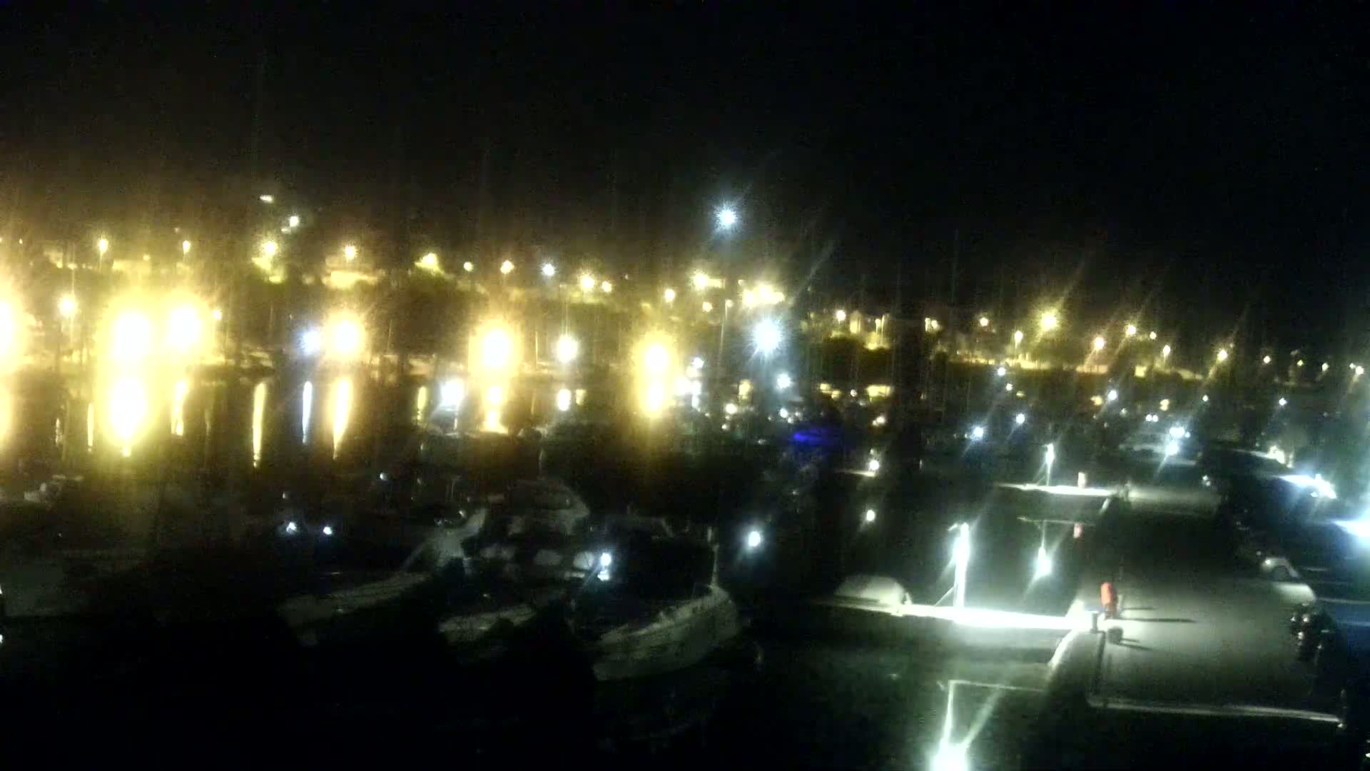 Pula, Marina Veruda North View Live Cam - Pjescana Uvala, Pula, Istria, Croatia