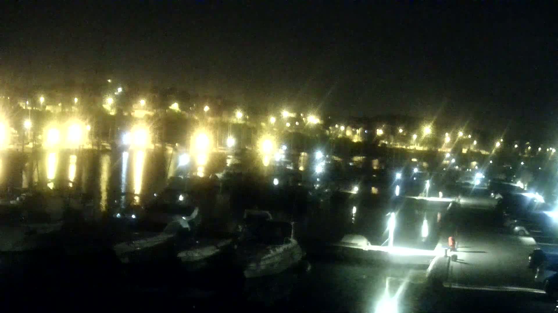 Pula, Marina Veruda North View Live Cam - Pjescana Uvala, Pula, Istria, Croatia