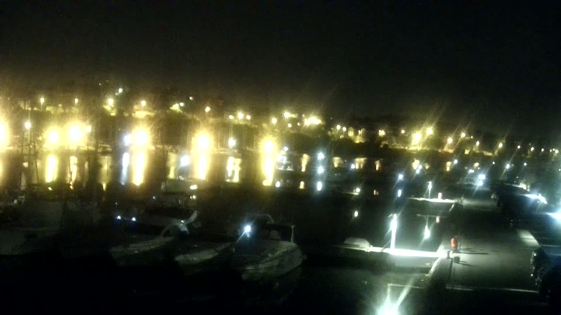 Pula, Marina Veruda North View Live Cam - Pjescana Uvala, Pula, Istria, Croatia