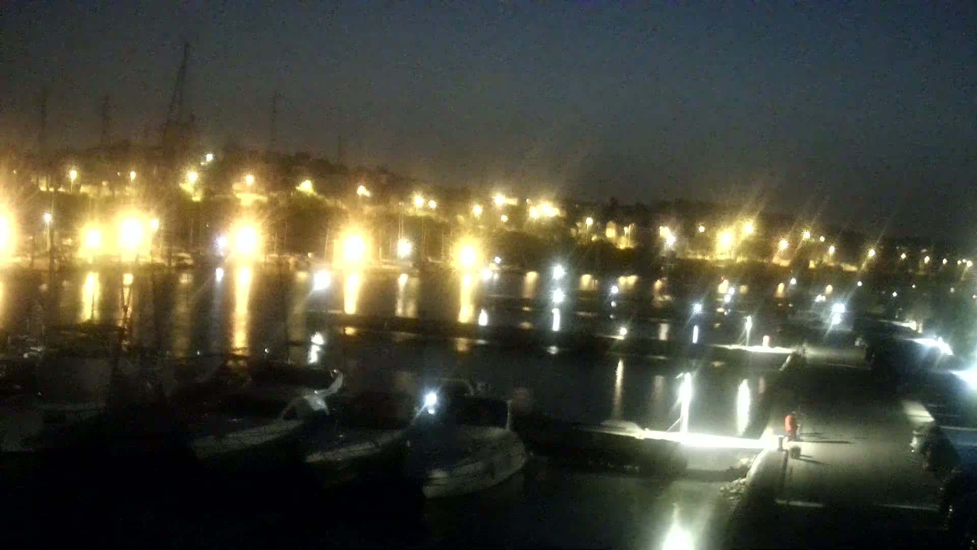 Pula, Marina Veruda North View Live Cam - Pjescana Uvala, Pula, Istria, Croatia