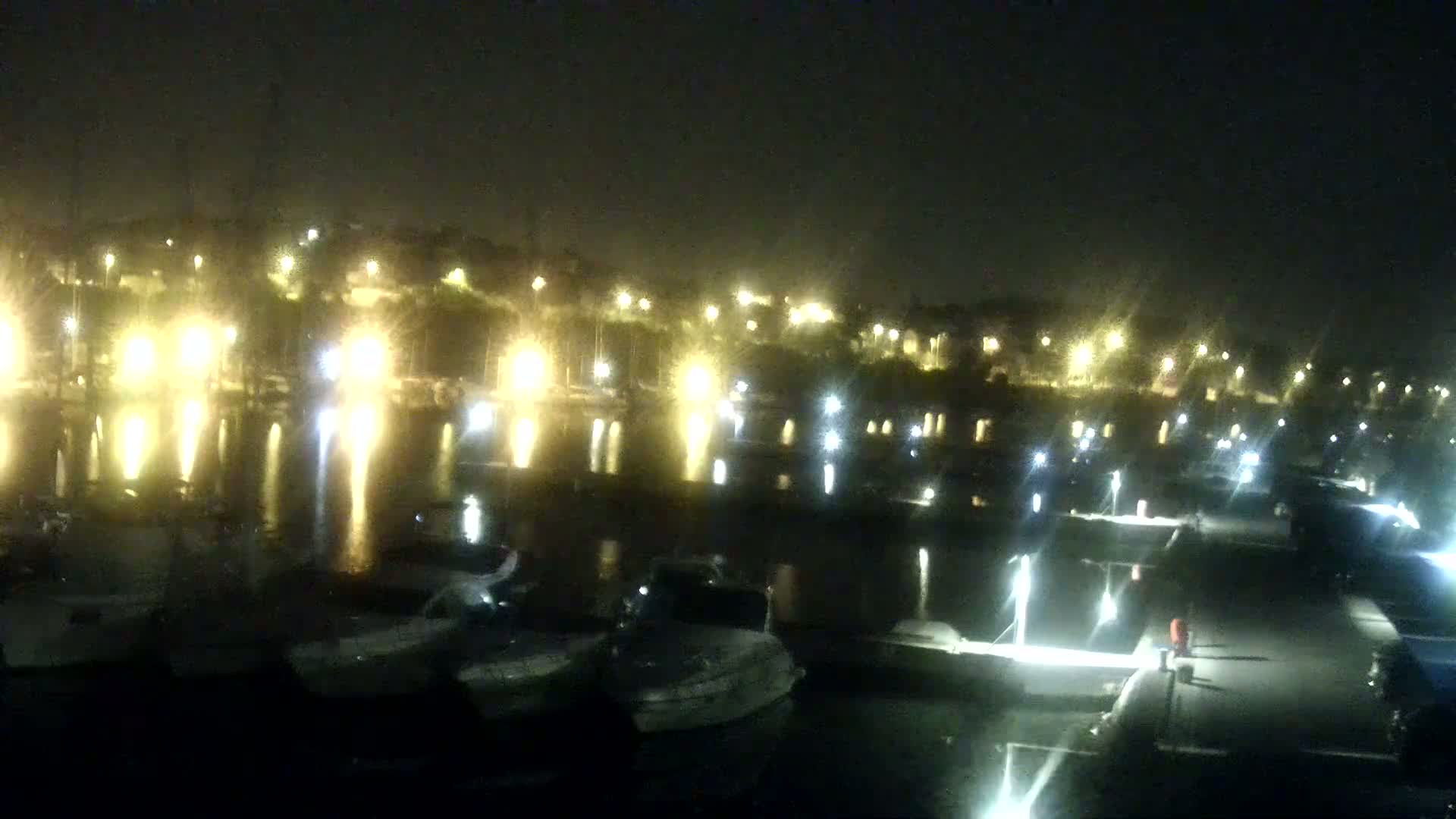 Pula, Marina Veruda North View Live Cam - Pjescana Uvala, Pula, Istria, Croatia