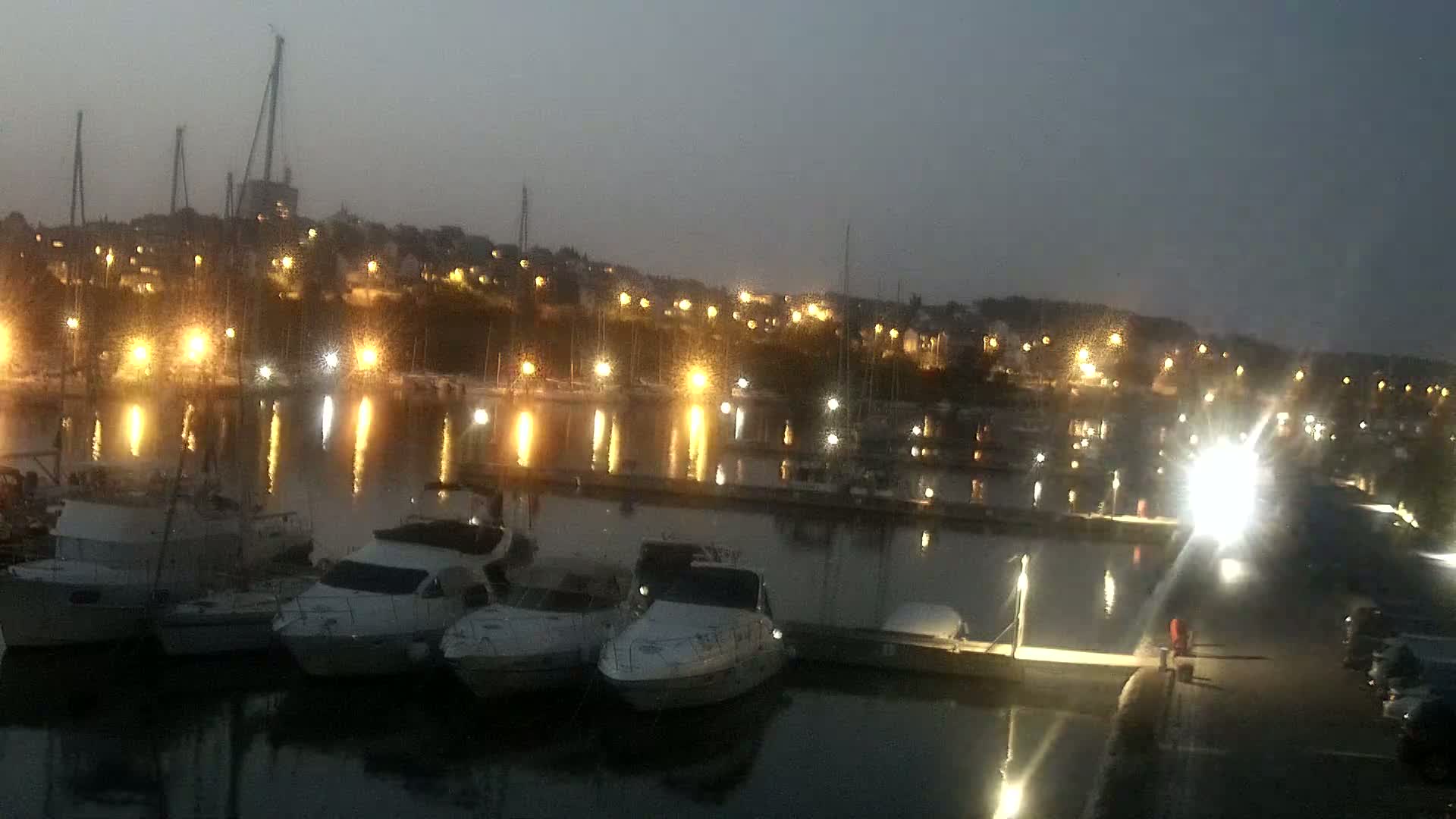 Pula, Marina Veruda North View Live Cam - Pjescana Uvala, Pula, Istria, Croatia