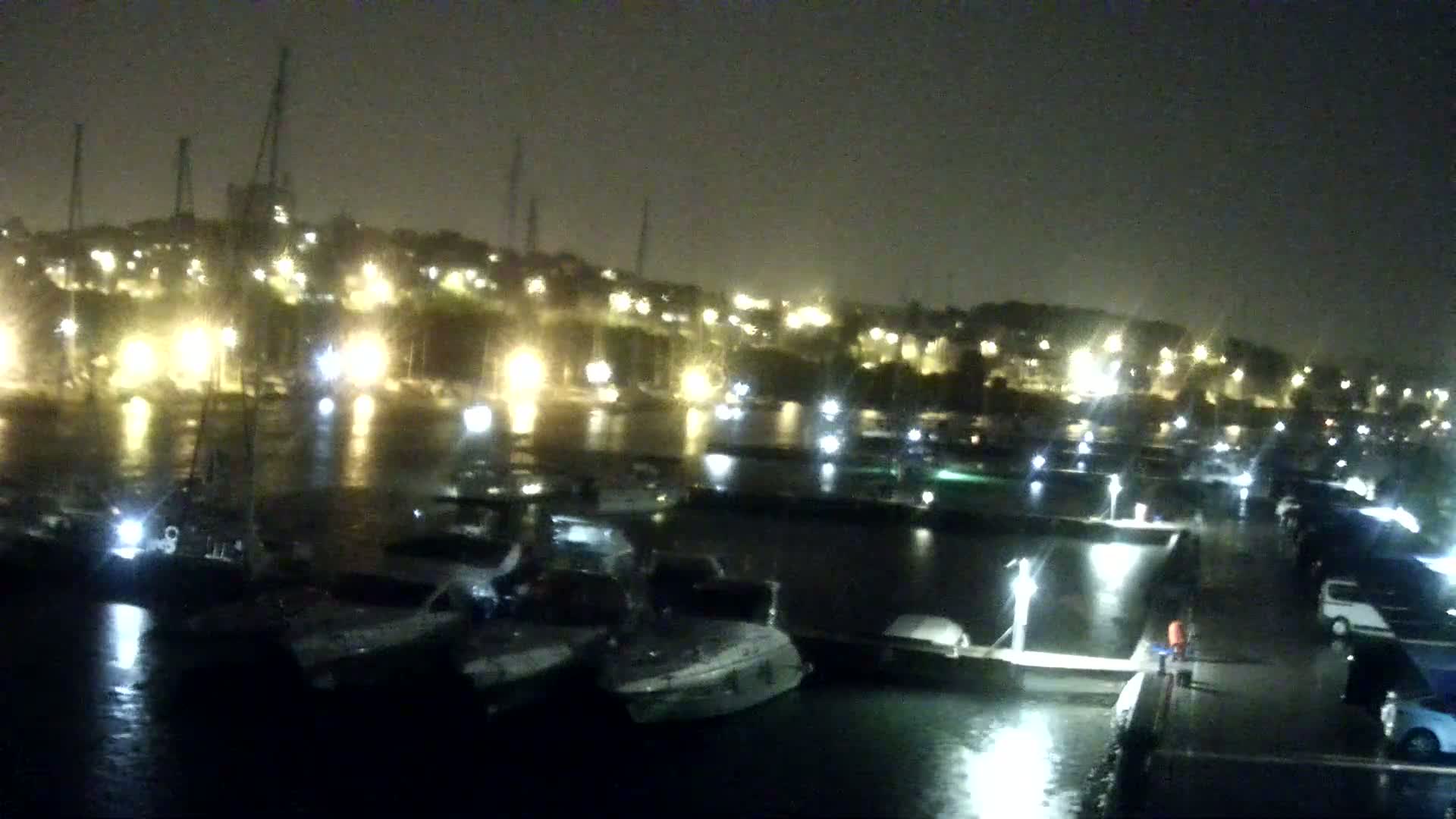 Pula, Marina Veruda North View Live Cam - Pjescana Uvala, Pula, Istria, Croatia