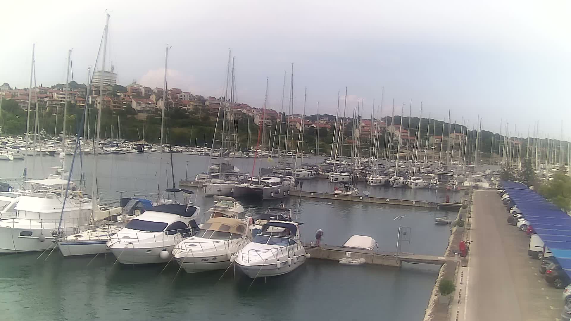 Pula, Marina Veruda North View Live Cam - Pjescana Uvala, Pula, Istria, Croatia