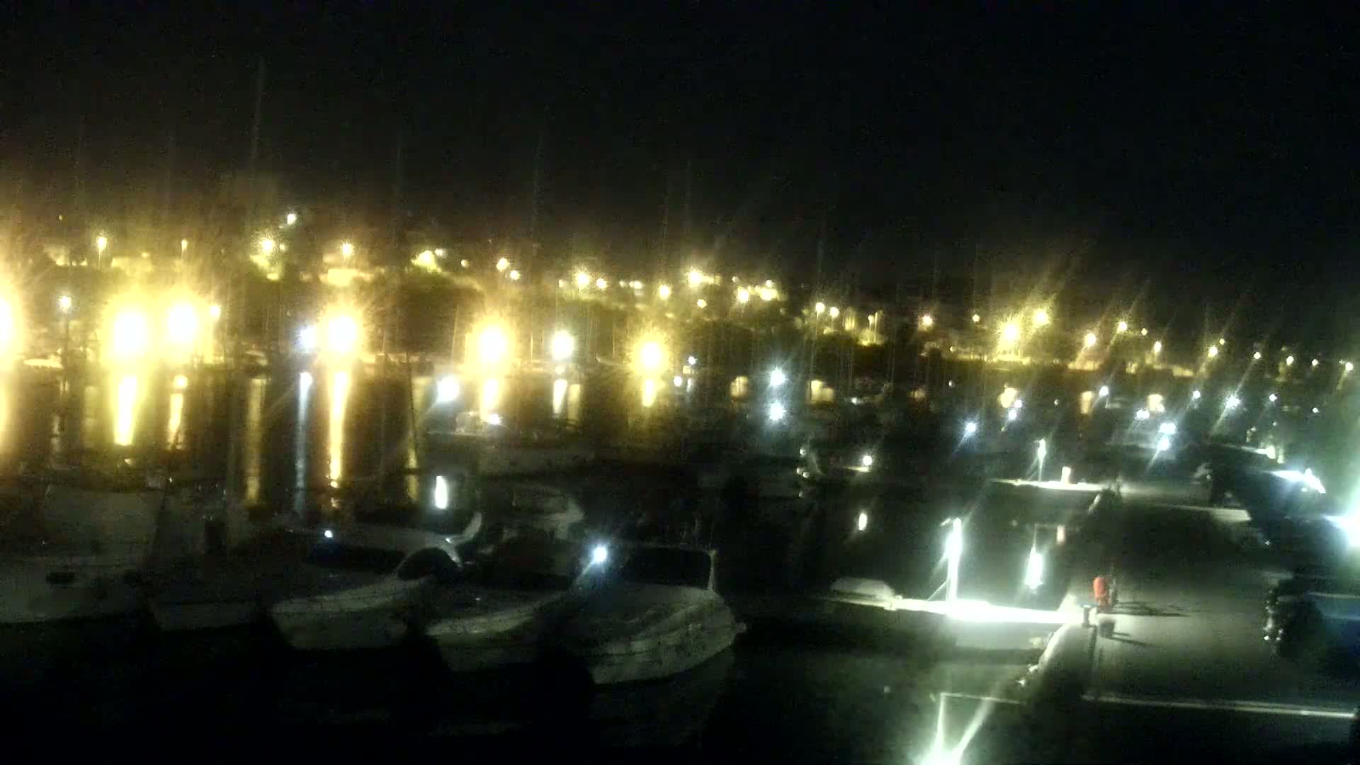 Pula, Marina Veruda North View Live Cam - Pjescana Uvala, Pula, Istria, Croatia
