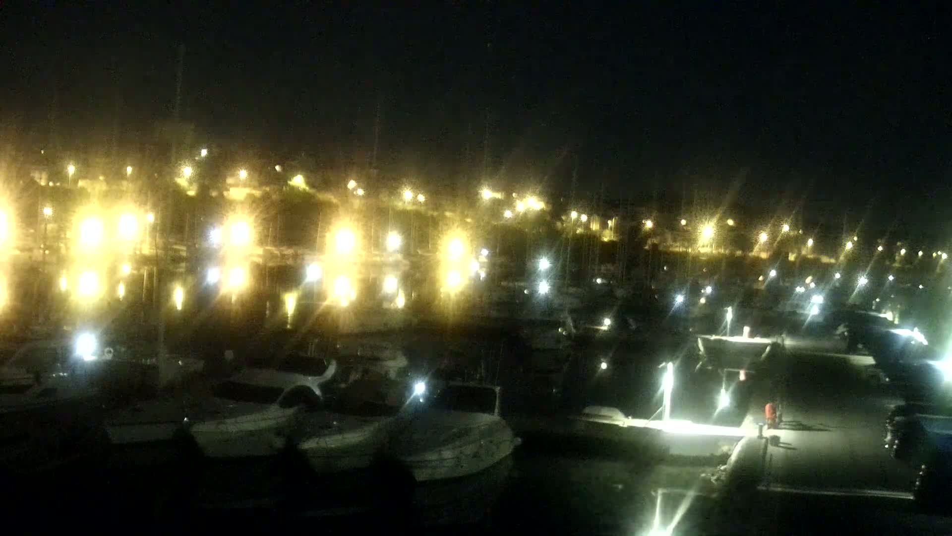 Pula, Marina Veruda North View Live Cam - Pjescana Uvala, Pula, Istria, Croatia